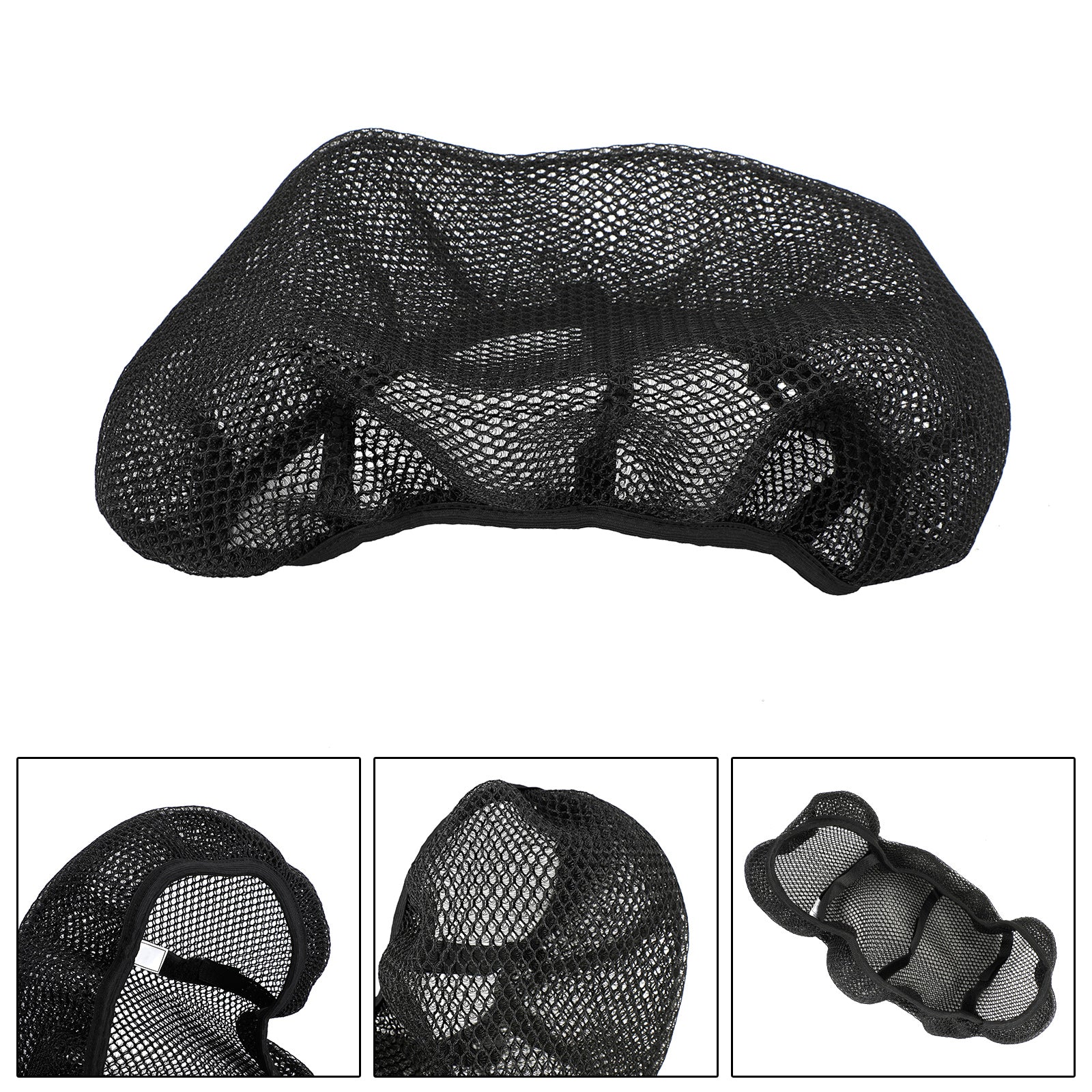 Heat-Resistant Net Seat Mesh Cover Universal For Motorcycle Scooter Motorbike XXXL