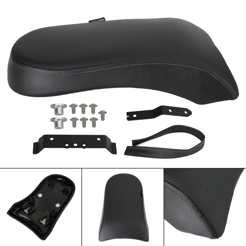 Bmw R18 Bikes 2020-2022 Cojín Del Asiento Del Pasajero Trasero Pu Pillion Negro Plano