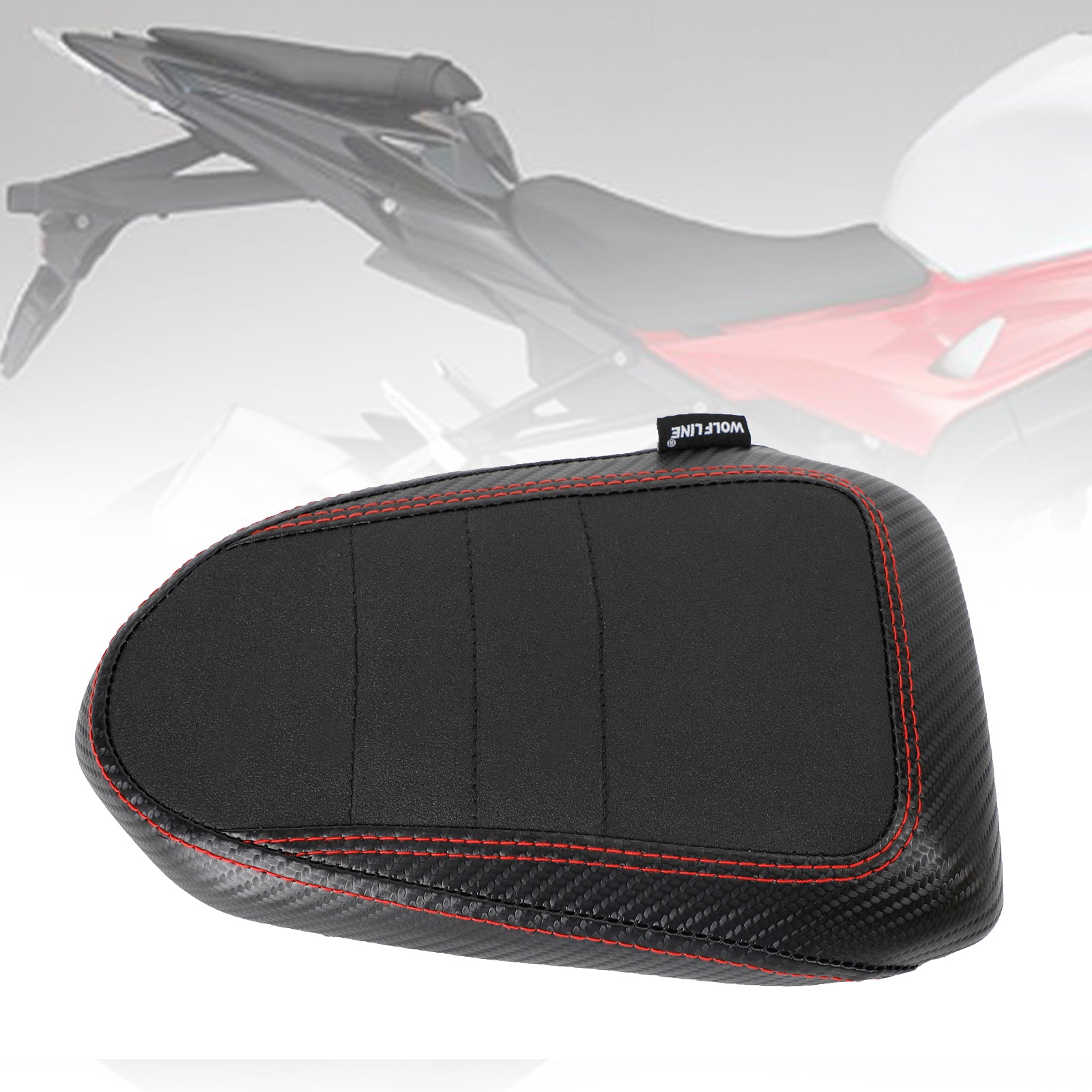 Asiento De Pasajero Trasero Sillín Plano Para Bmw S1000Rr 2019-2022 2020 2021