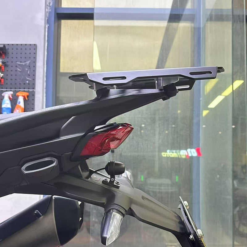 Aluminum Rear Carrier Top Rack Luggage Plate For 2022-2025 Ducati Multistrada V4