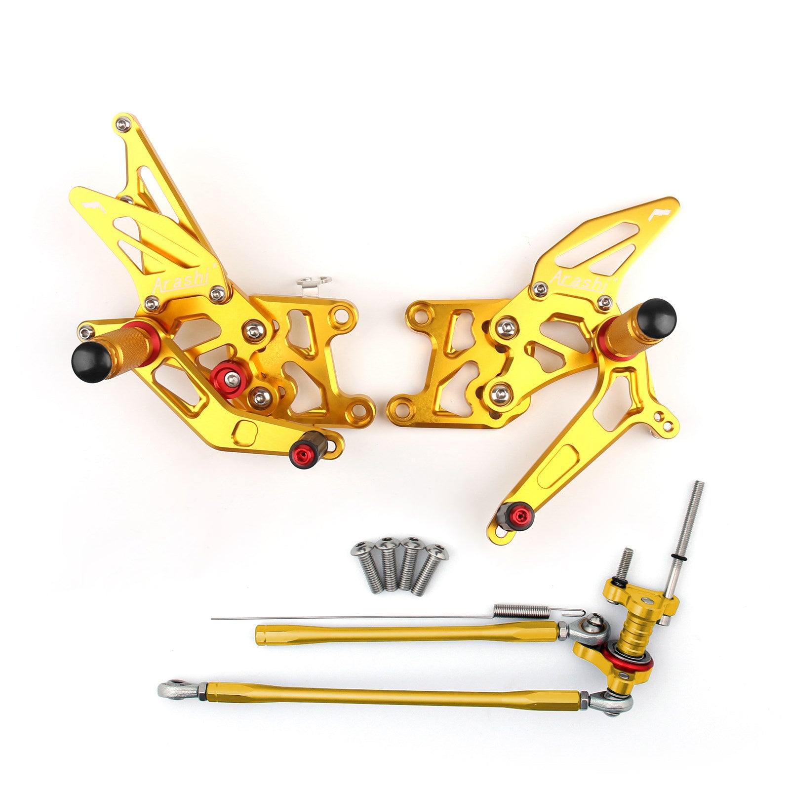 Rearset Rear set Footpegs Adjustable For Honda CBR 600 RR 2007-2008 Generic