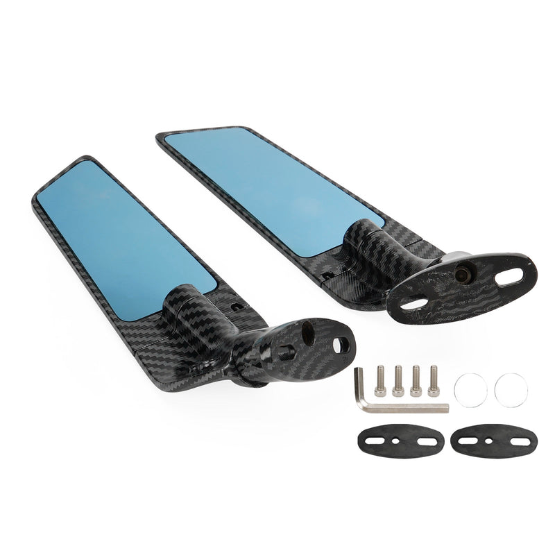 2003-2012 Honda CBR600RR Wing Fin Spoiler Side Rearview Mirrors