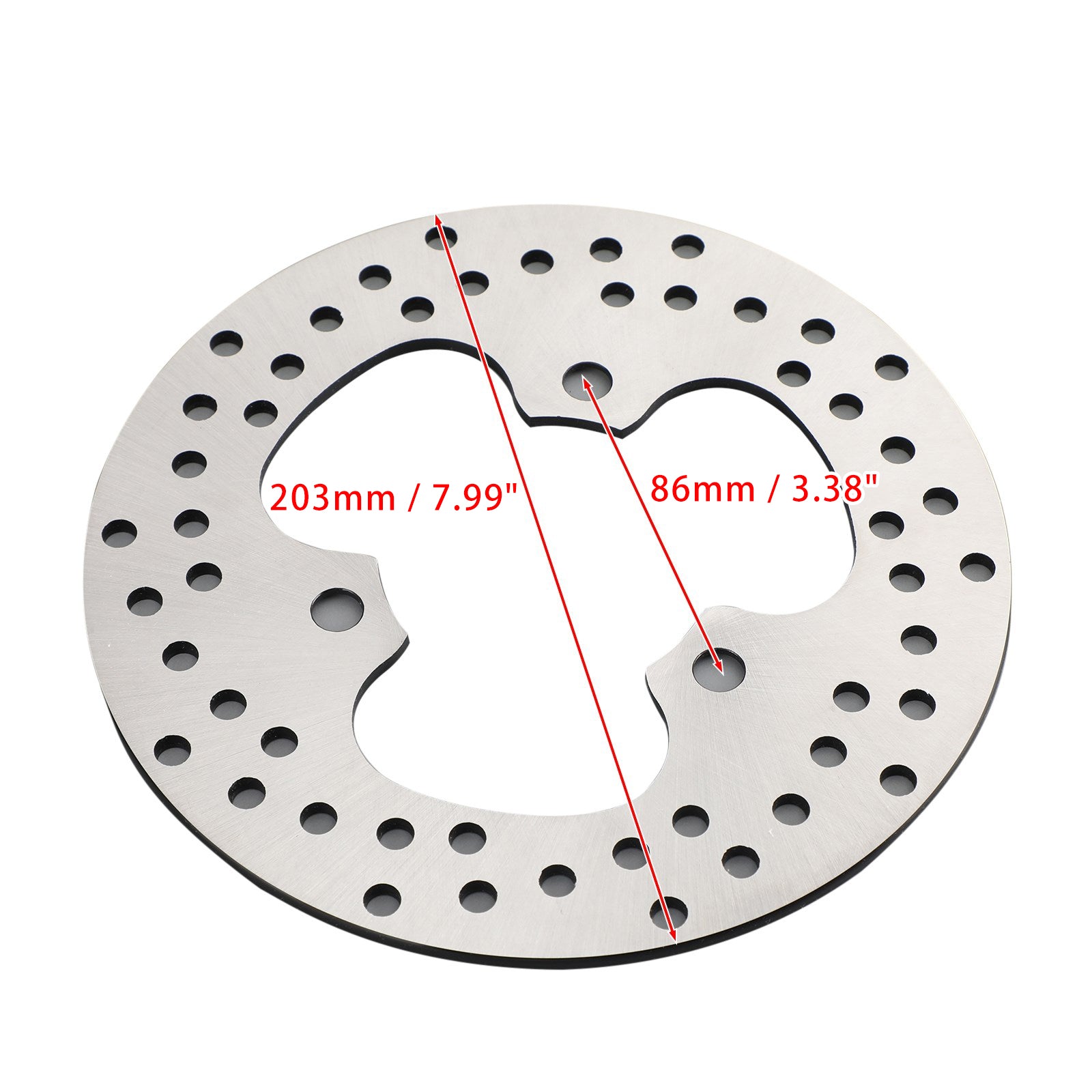 Rear Brake Disc Rotor for SYM JOYRIDE 125 150 200 EU2 EU3 / GTS JOYMAX 125 01-14 Generic