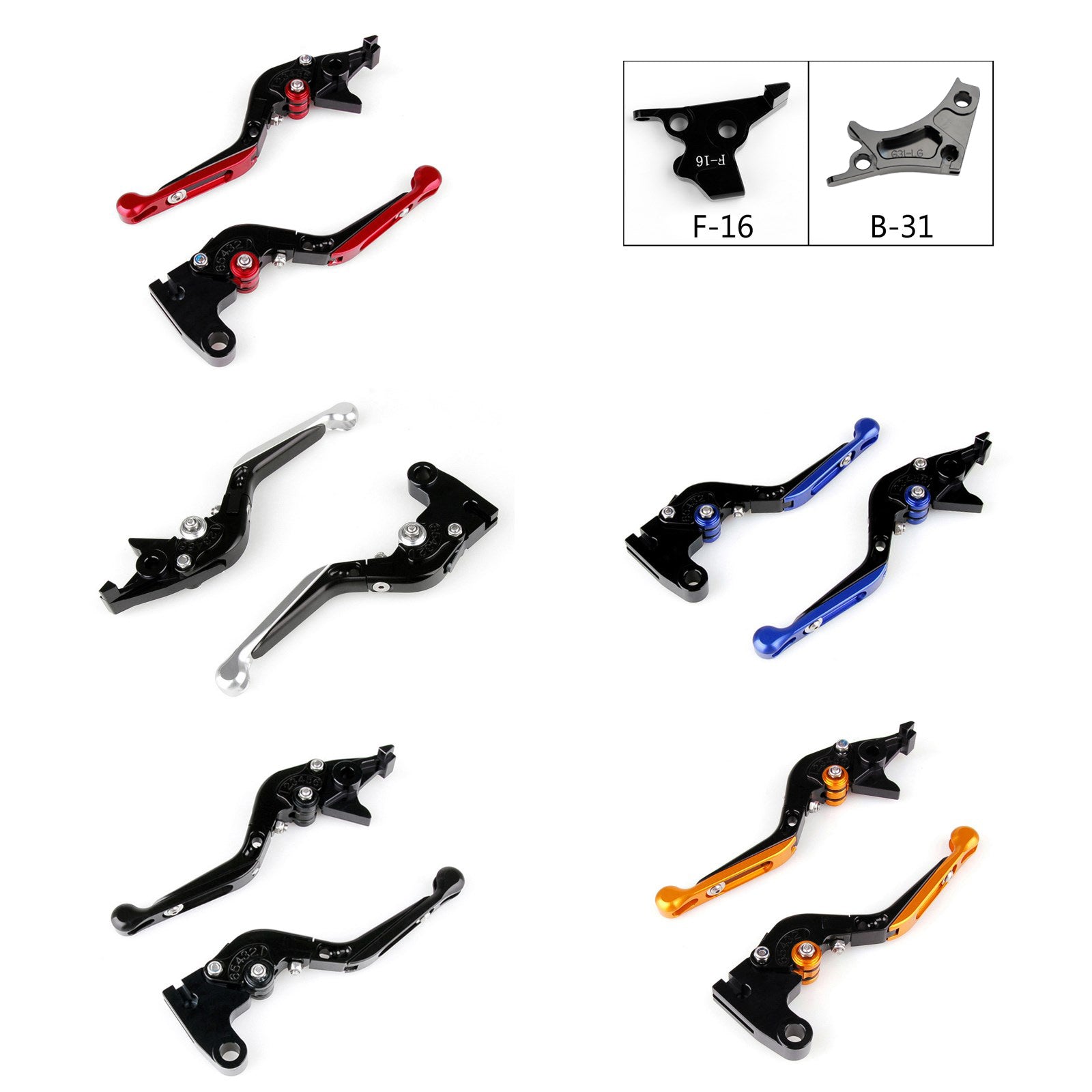 Adjustable Folding Extendable Brake Clutch Levers For BMW G310R G310GS 17-18 Generic