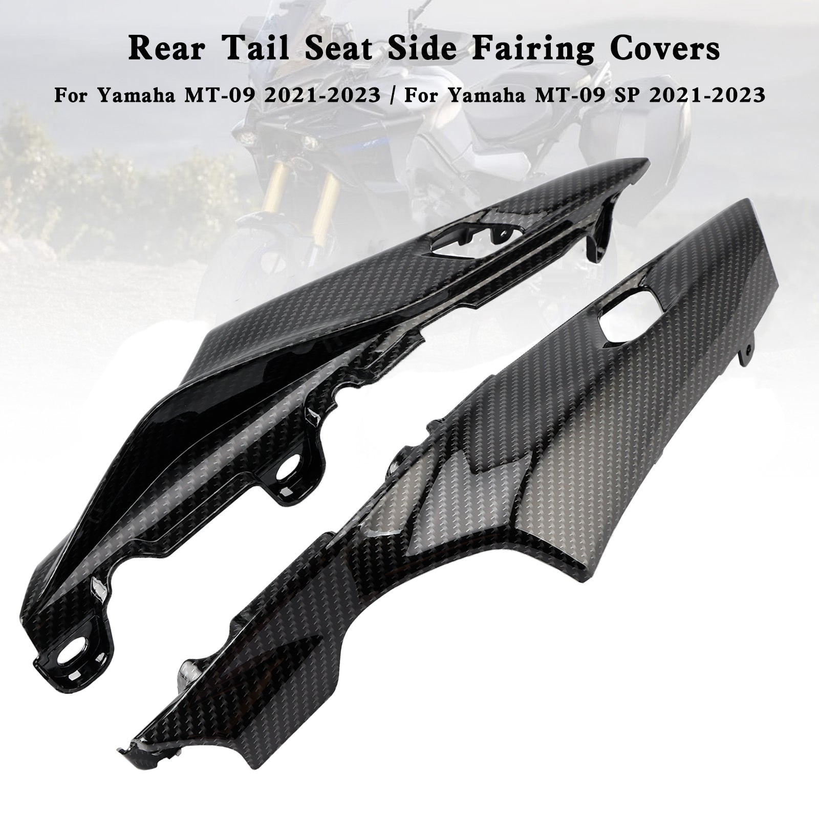 Rear Tail Seat Side Fairing Covers For Yamaha MT-09 / MT09 SP 2021-2023