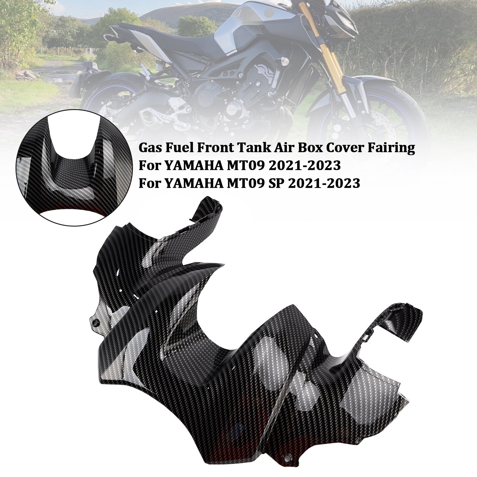 YAMAHA MT-09 MT09 SP 2021-2023 Front Tank Air Box Cover Fairing
