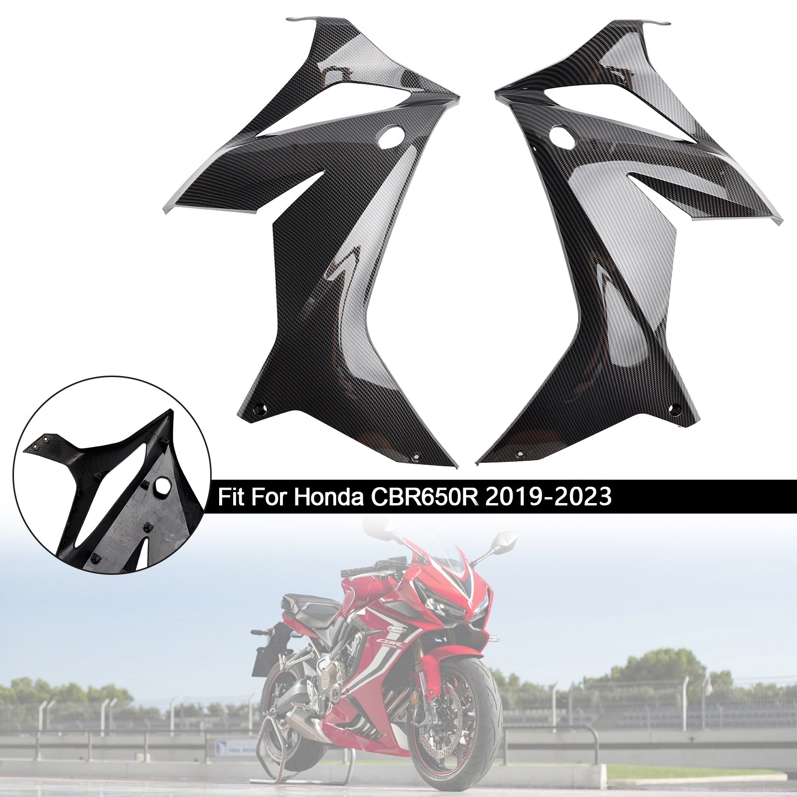 Honda CBR650R 2019-2024 Side frame Cover Panel Fairing Body Cowl