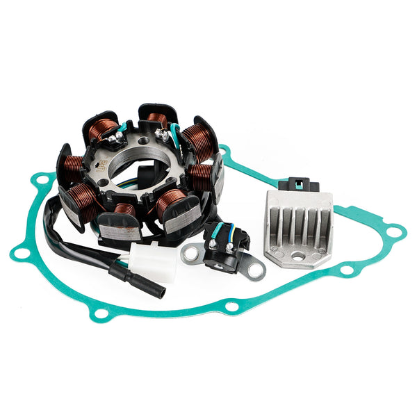 Estator magnético + rectificador de voltaje + junta para Honda CRF150F 06-17 31120-KPT-A01