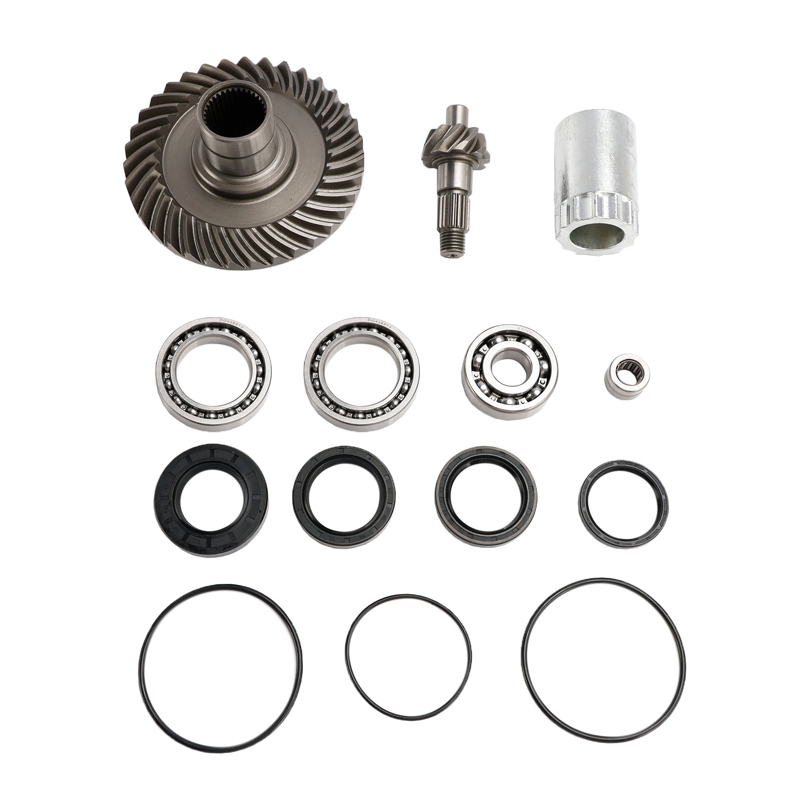 Rear Differential Ring Pinion Gear Plus Kit For Honda Trx Fourtrax 300Fw 88-00