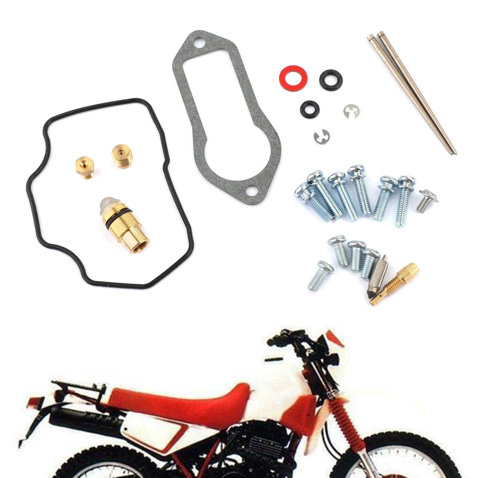 Carburetor Carb Rebuild Repair Kit for Yamaha XT350 1985-2000 Generic CA Market