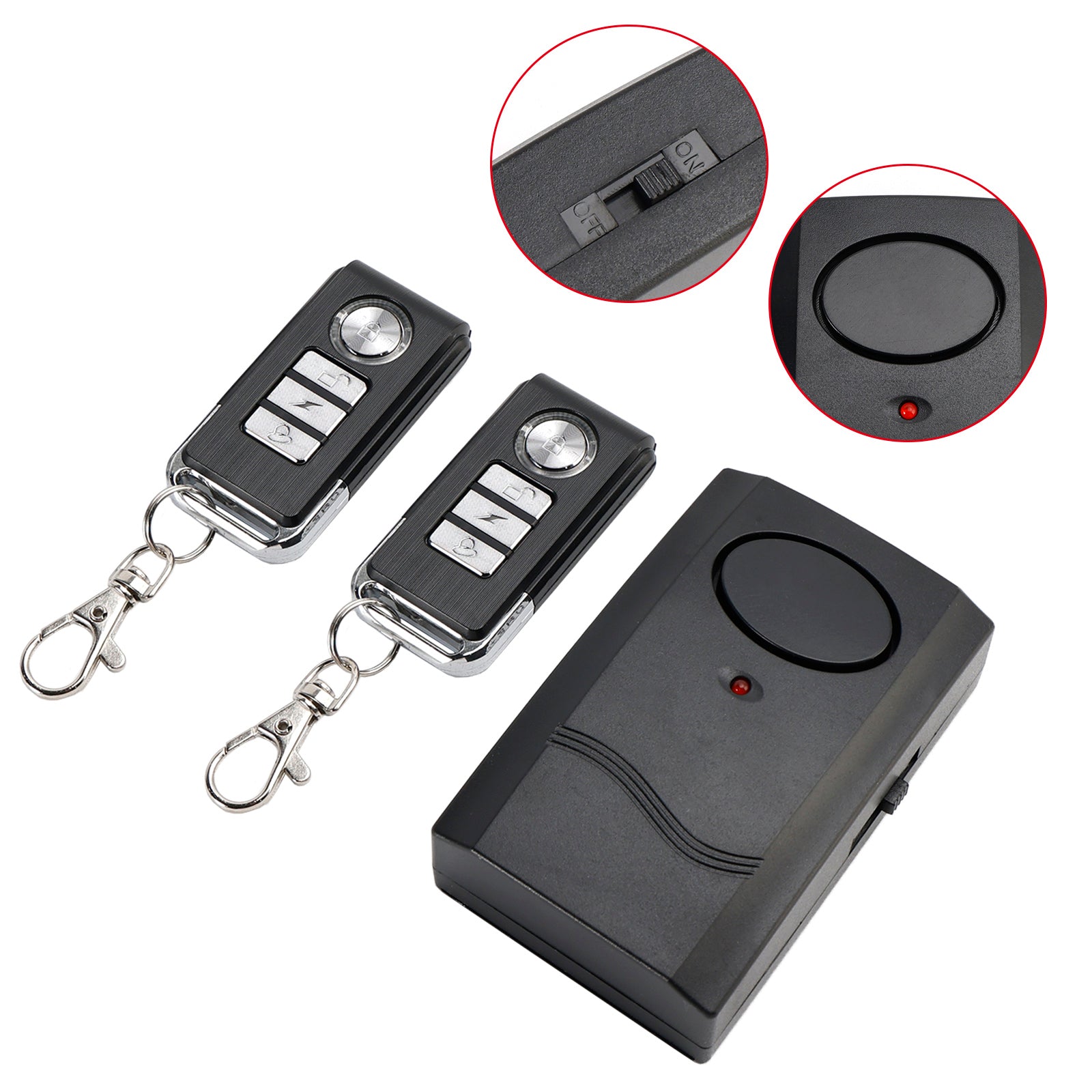 12V Anti-Theft Wireless System Security Detect Remote Intelligent For Motor