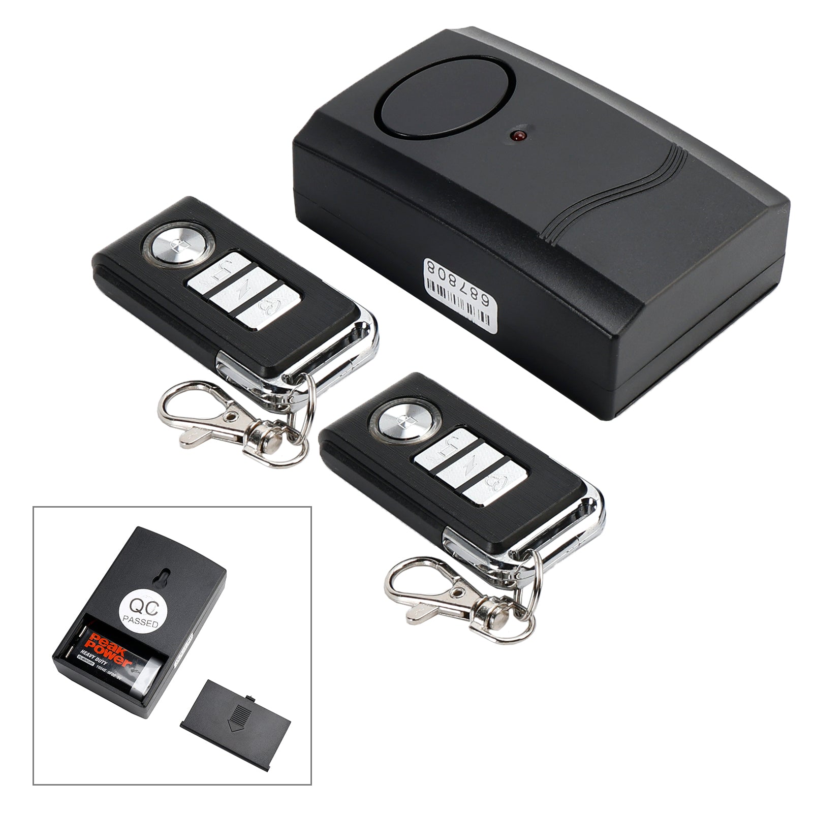 12V Anti-Theft Wireless System Security Detect Remote Intelligent For Motor