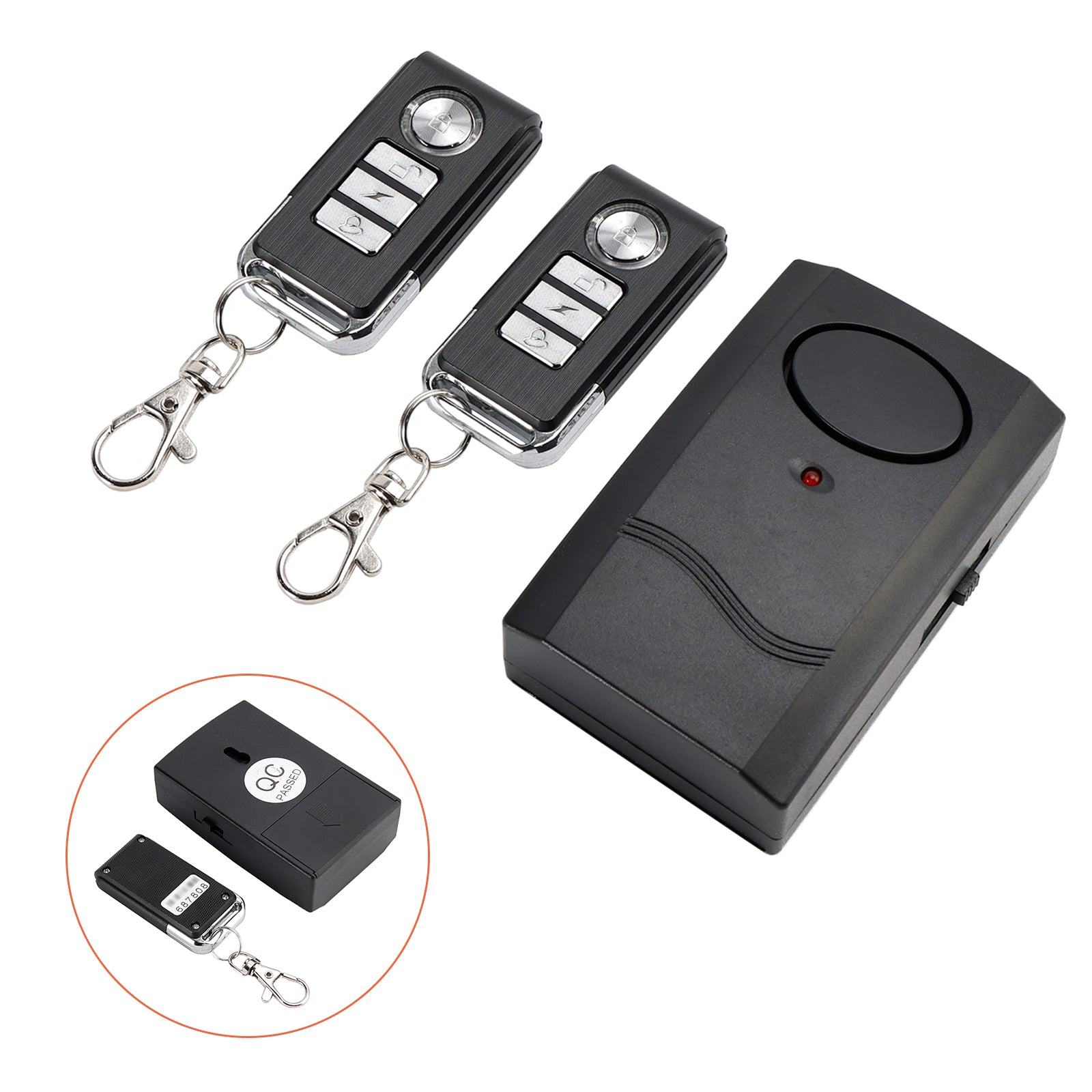 12V Anti-Theft Wireless System Security Detect Remote Intelligent For Motor