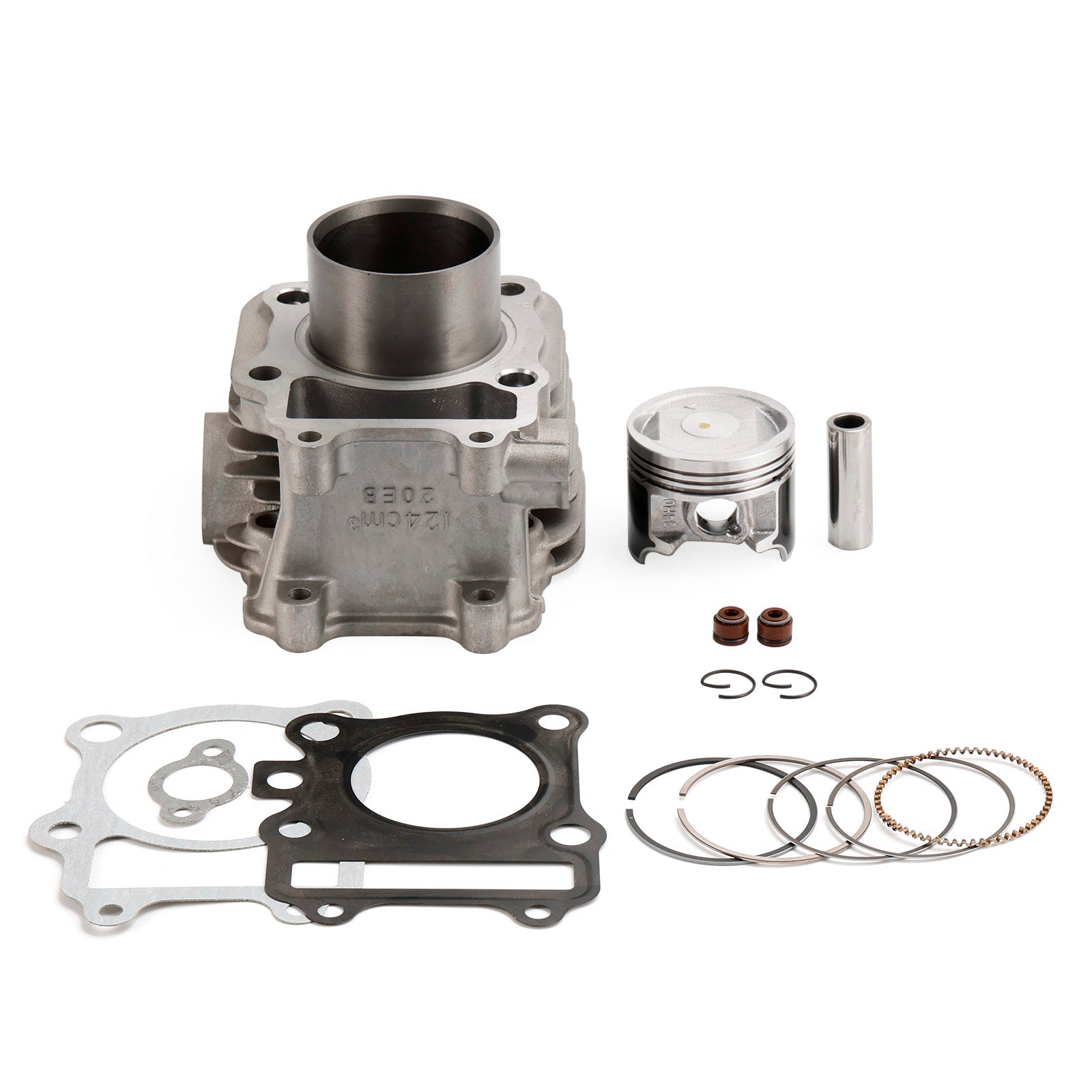 125cc Cylinder Piston Kit for Suzuki AN 125 CF42A 1995 199 1997 1998 1999 2000