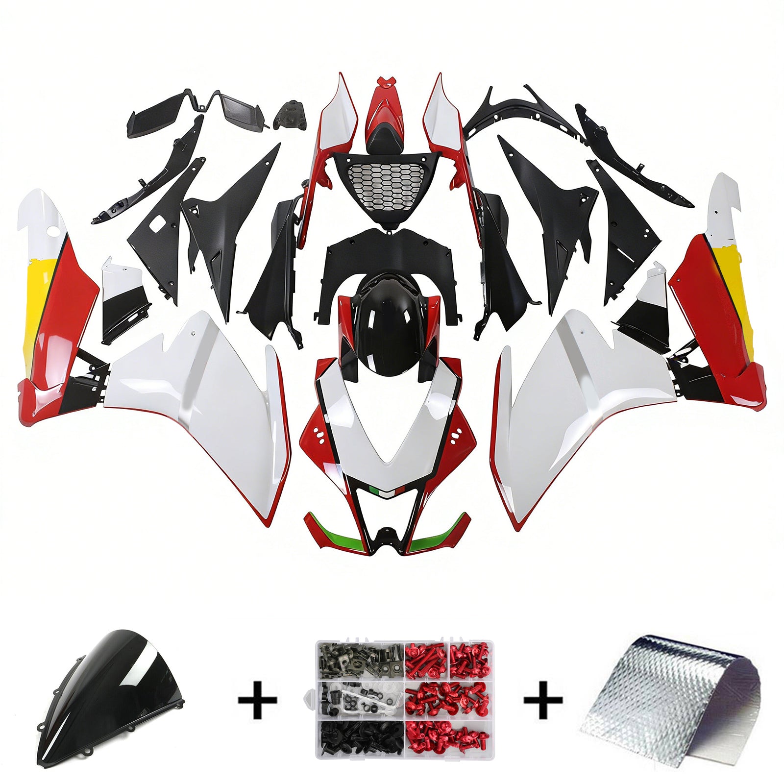 Injection Fairing Kit Bodywork Plastic ABS fit For Aprilia RSV4 1000 2009-2015