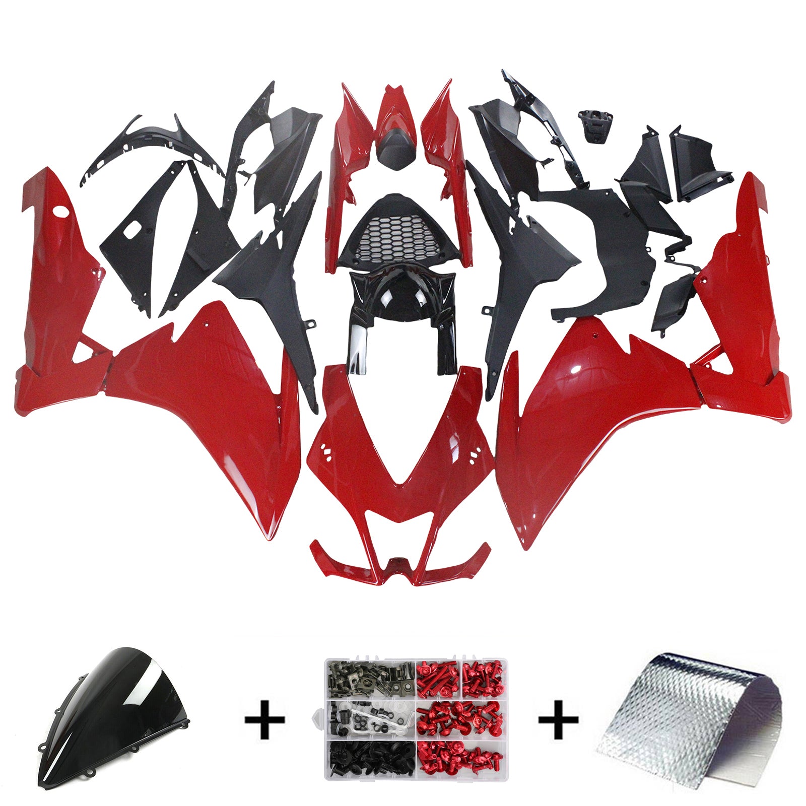 Amotopart Aprilia RSV4 1000 2009-2015 Fairing Kit Bodywork Plastic ABS