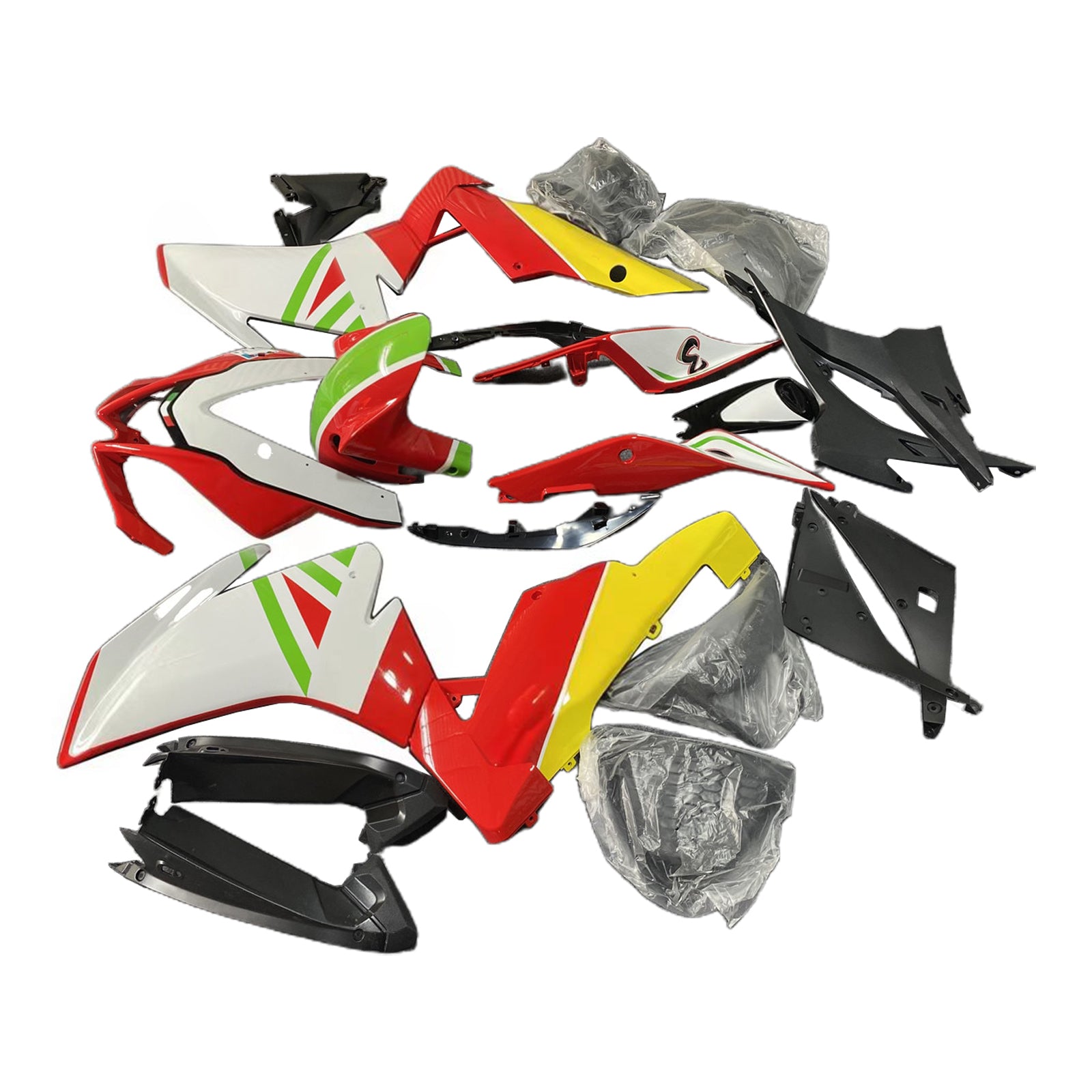 Amotopart Aprilia RSV4 1000 2009-2015 Kit Carenado Carrocería Plástico ABS