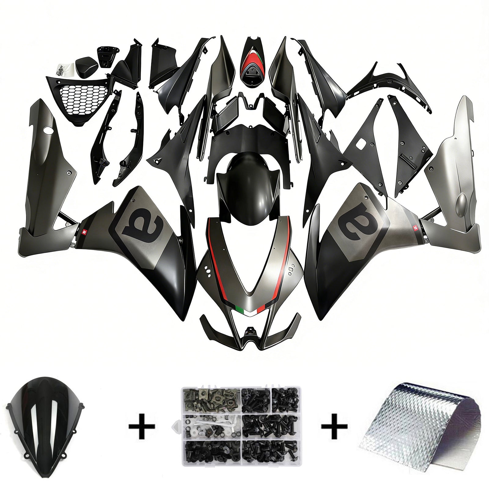 2009-2015 Aprilia RSV4 1000 Fairing Kit Bodywork Plastic ABS