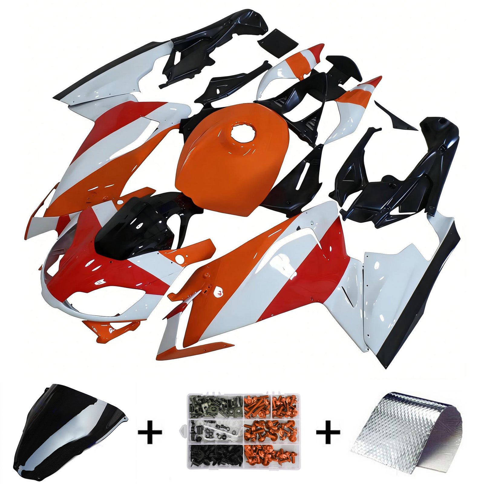 Amotopart Aprilia RS125 2006-2011 Fairing Kit Bodywork Plastic ABS