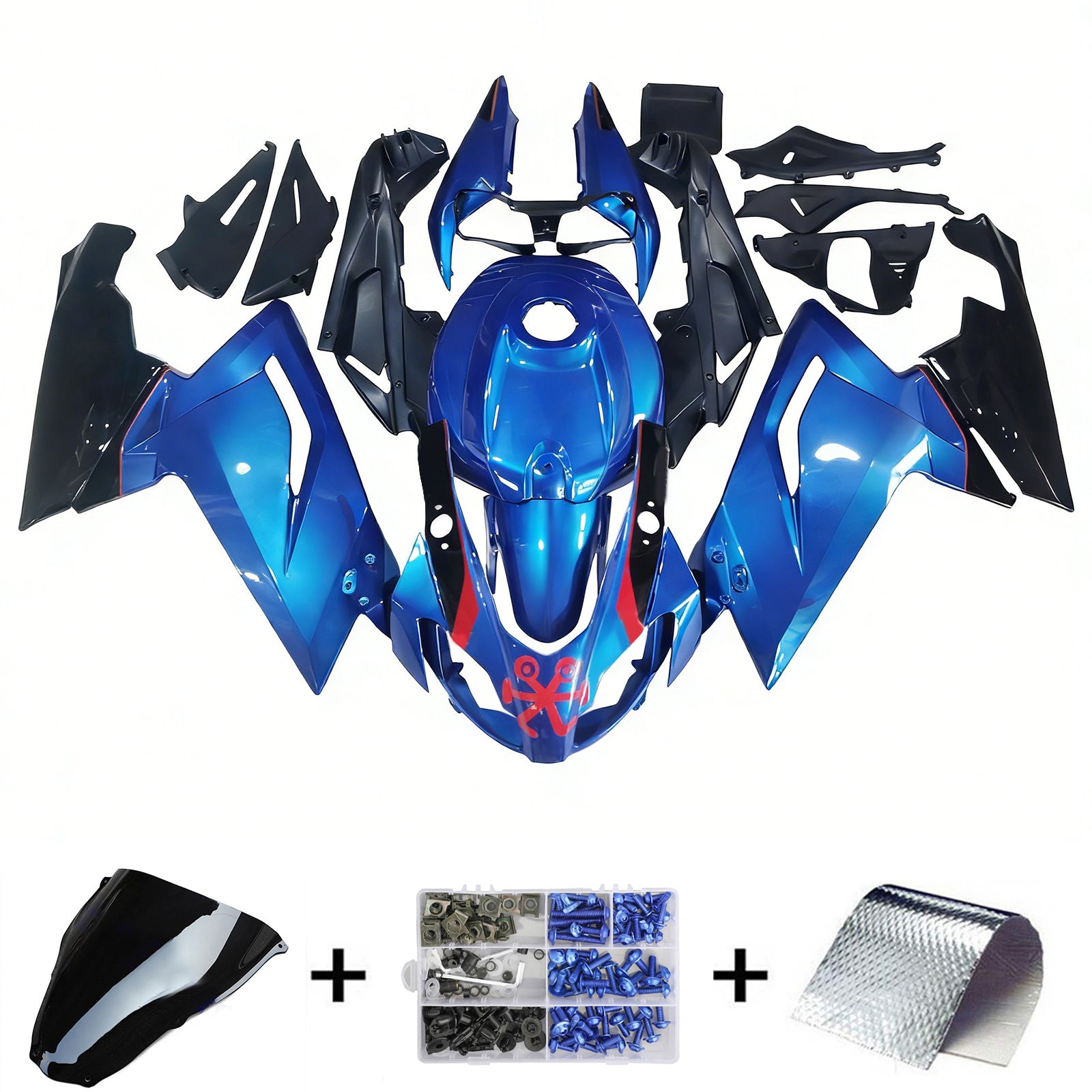 Amotopart Aprilia RS125 2006-2011 Fairing Kit Bodywork Plastic ABS