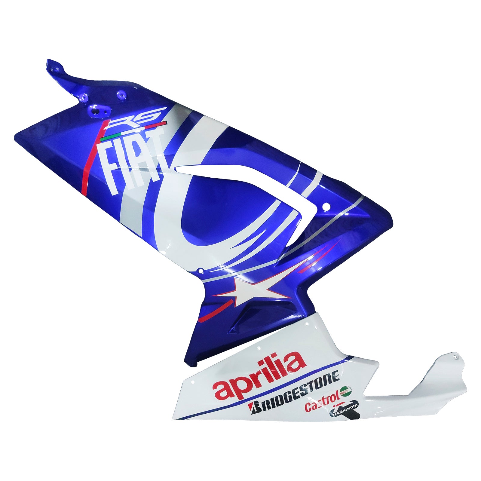 Amotopart Aprilia Rs125 2006-2011 페어링 키트 차체 플라스틱 복근