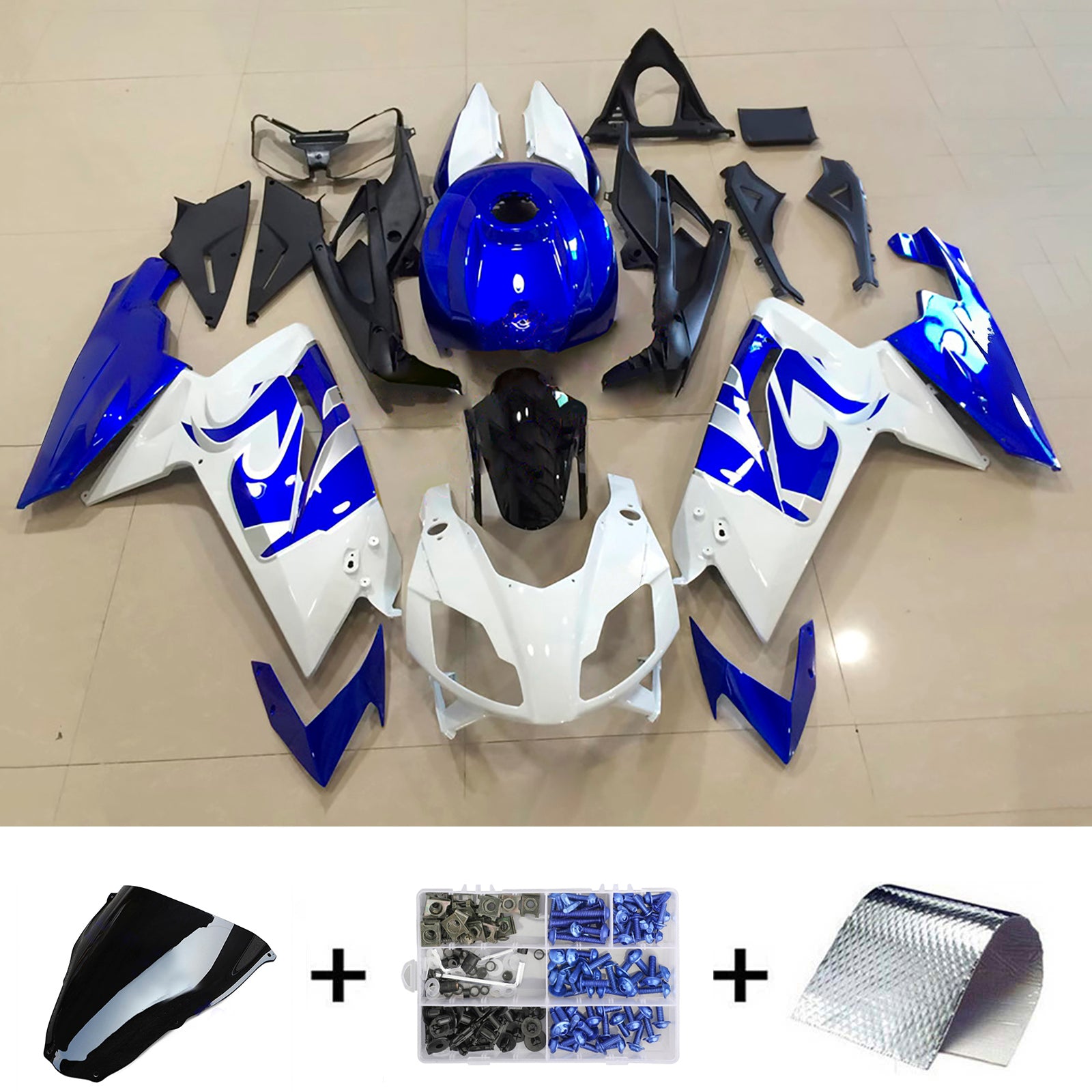 Injection Fairing Kit Bodywork Plastic ABS fit For Aprilia RS125 2006-2011