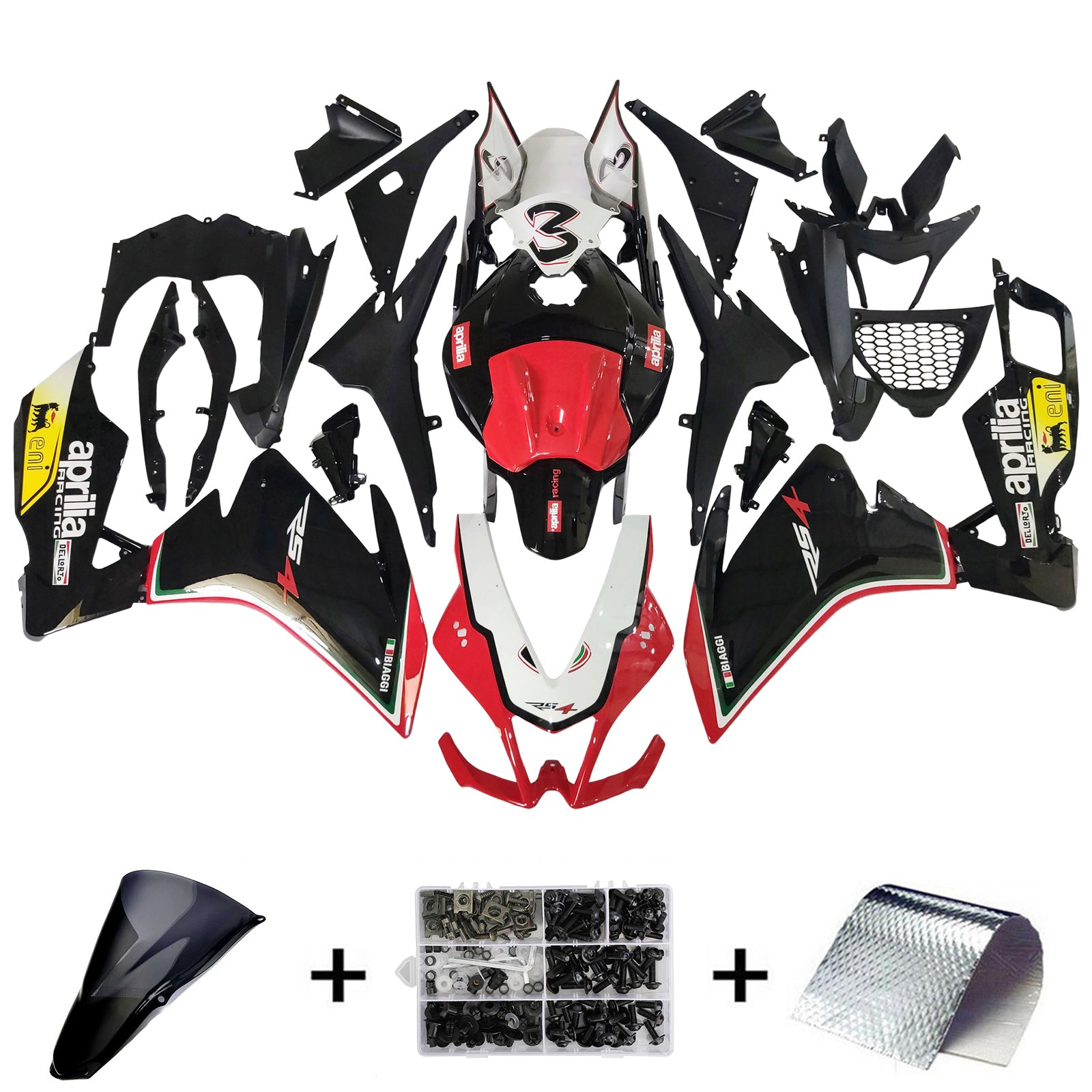 Aprilia RS4 RS125 RS50 2012-2016 Fairing Kit Bodywork
