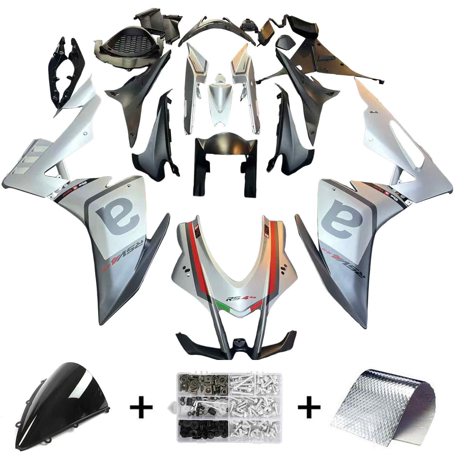 Amotopart Aprilia RSV4 1000 2016-2020 Fairing Kit Bodywork Plastic