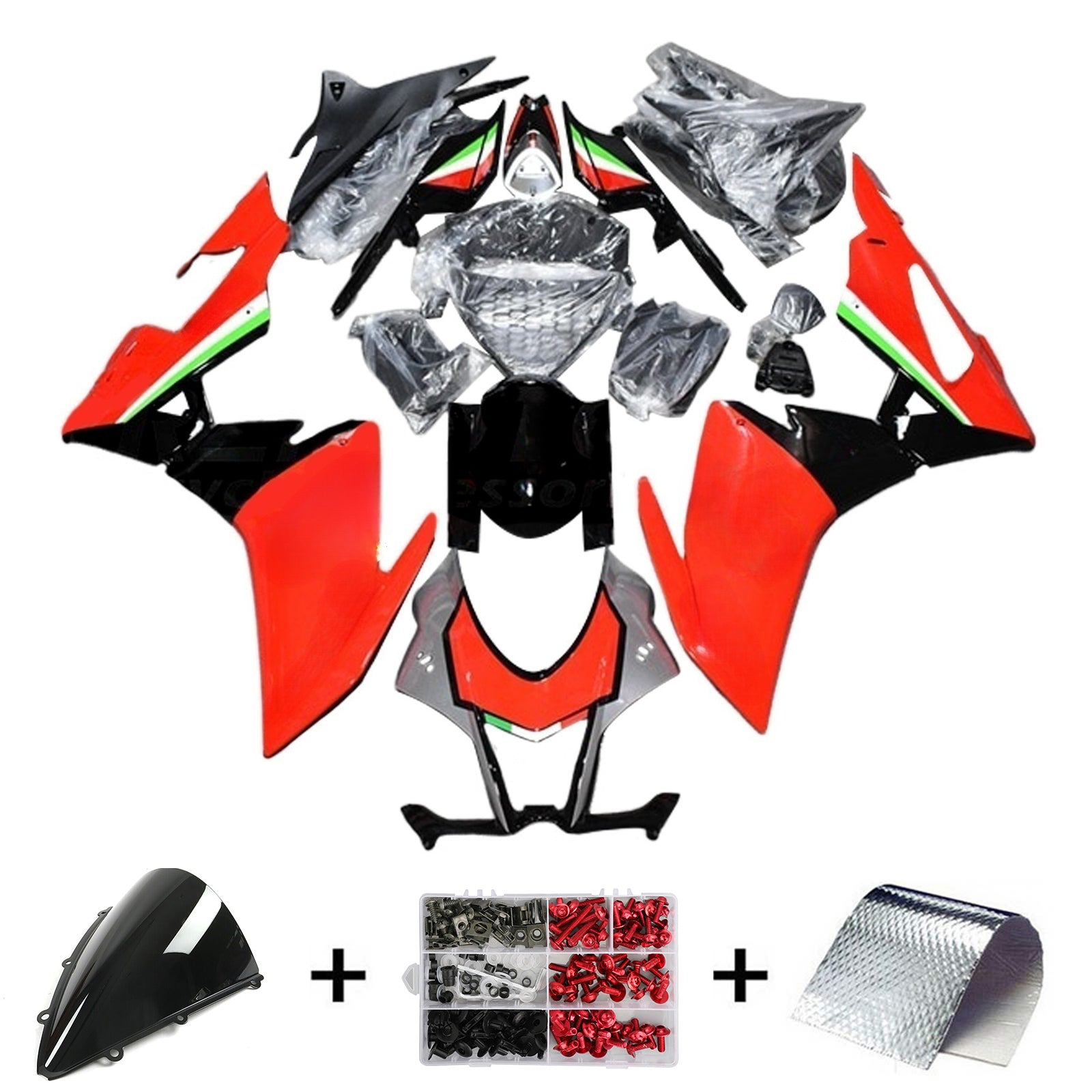 Amotopart Aprilia RSV4 1000 2016-2020 Fairing Kit Bodywork Plastic
