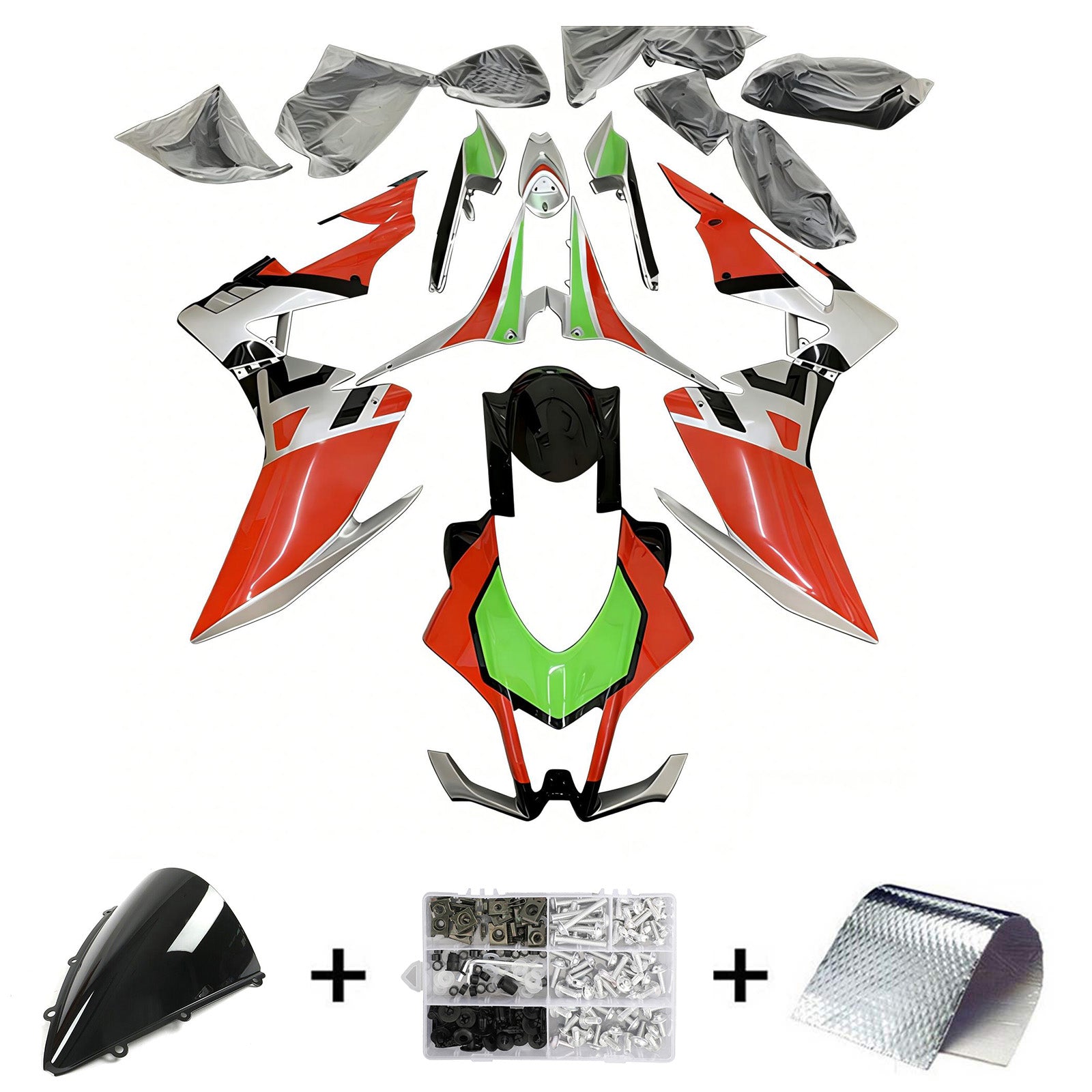 Amotopart Aprilia RSV4 1000 2016-2020 Fairing Kit Bodywork Plastic