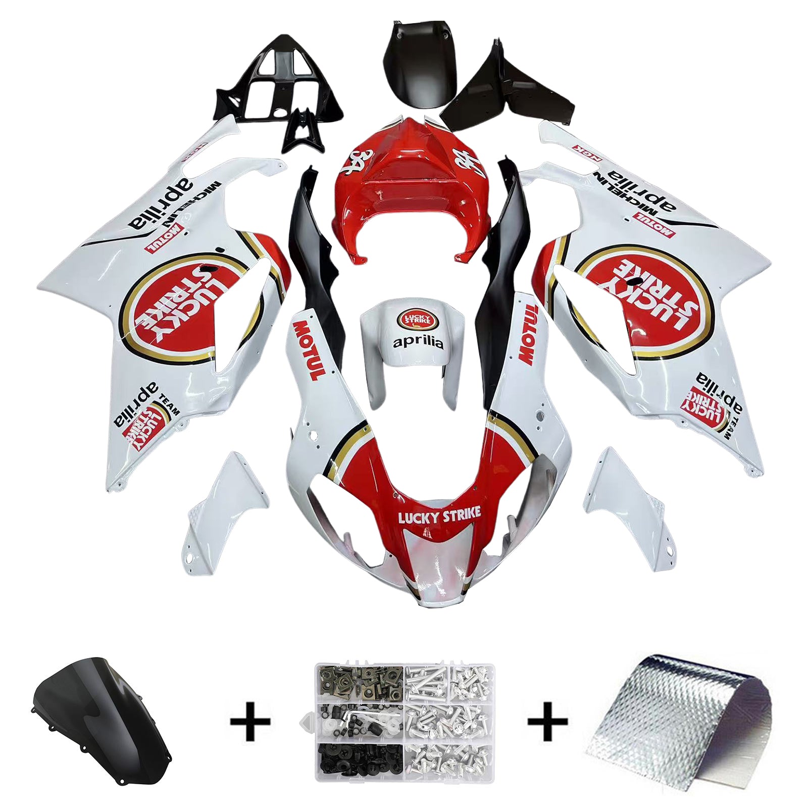 Aprilias RSV1000 2003-2006 Fairing Kit Bodywork Plastic