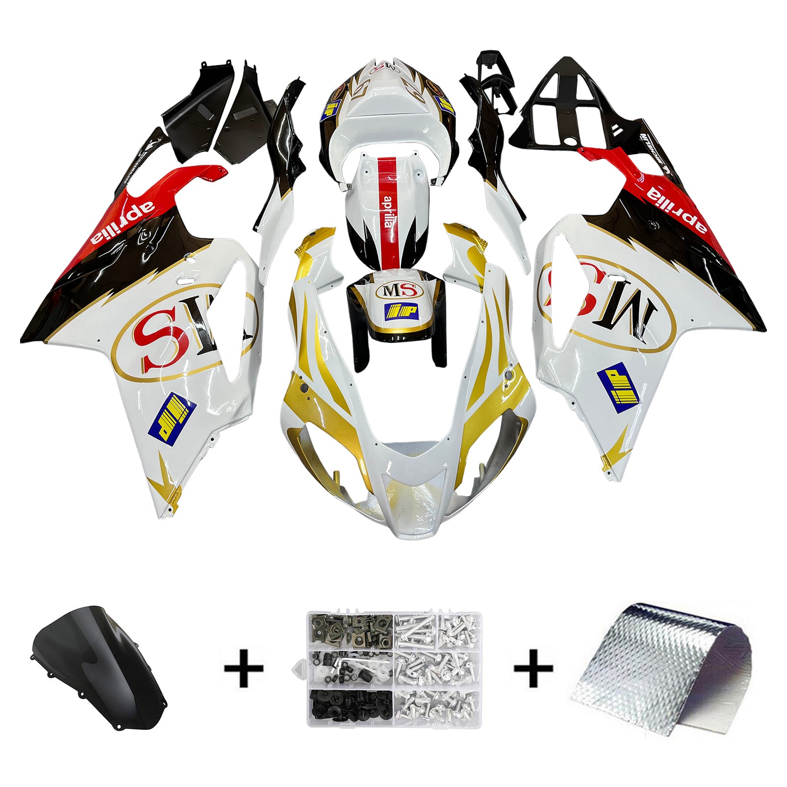 Aprilias RSV1000 2003-2006 Fairing Kit Bodywork Plastic