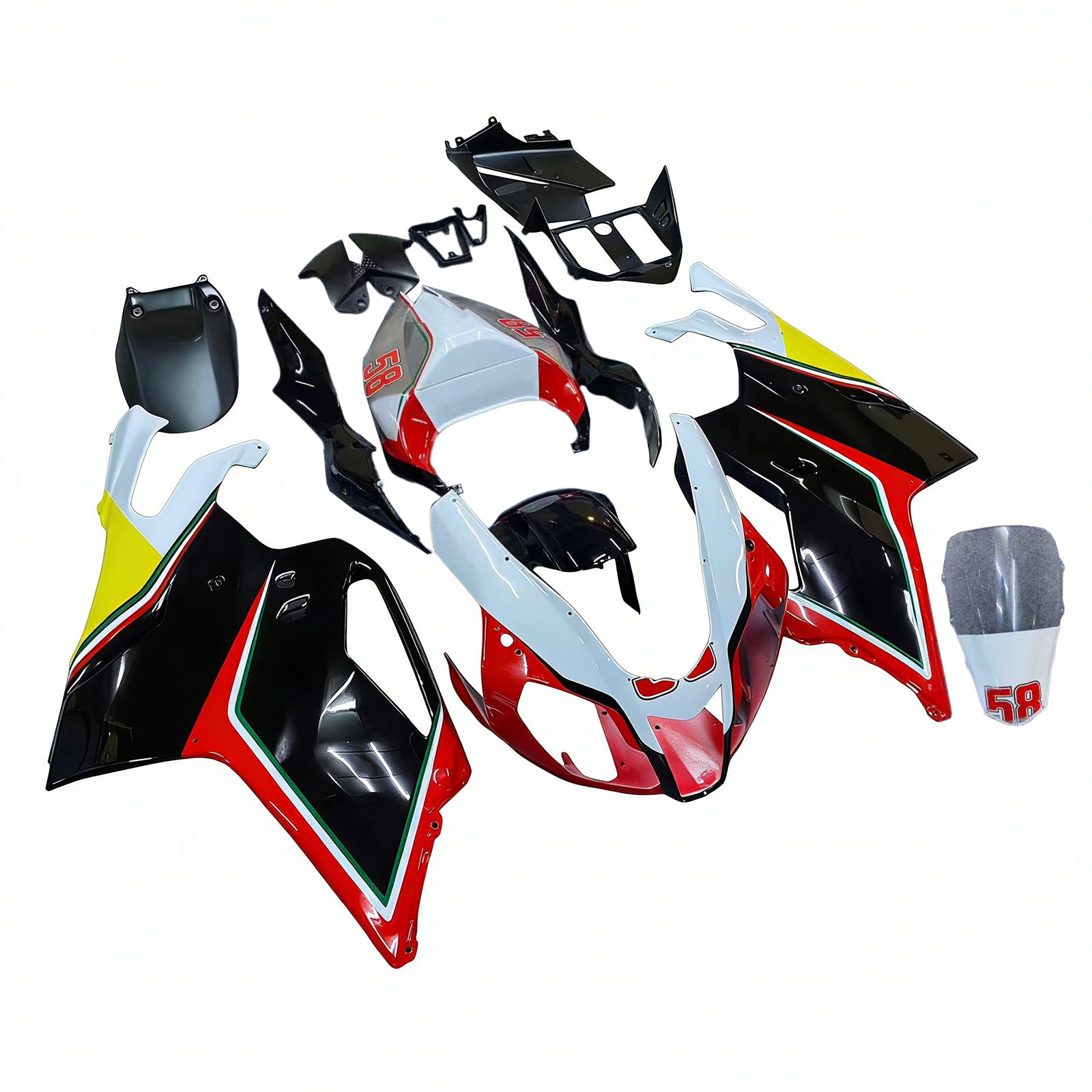 Amotopart Aprilia RSV1000 2003-2006 Fairing Kit Bodywork Plastic