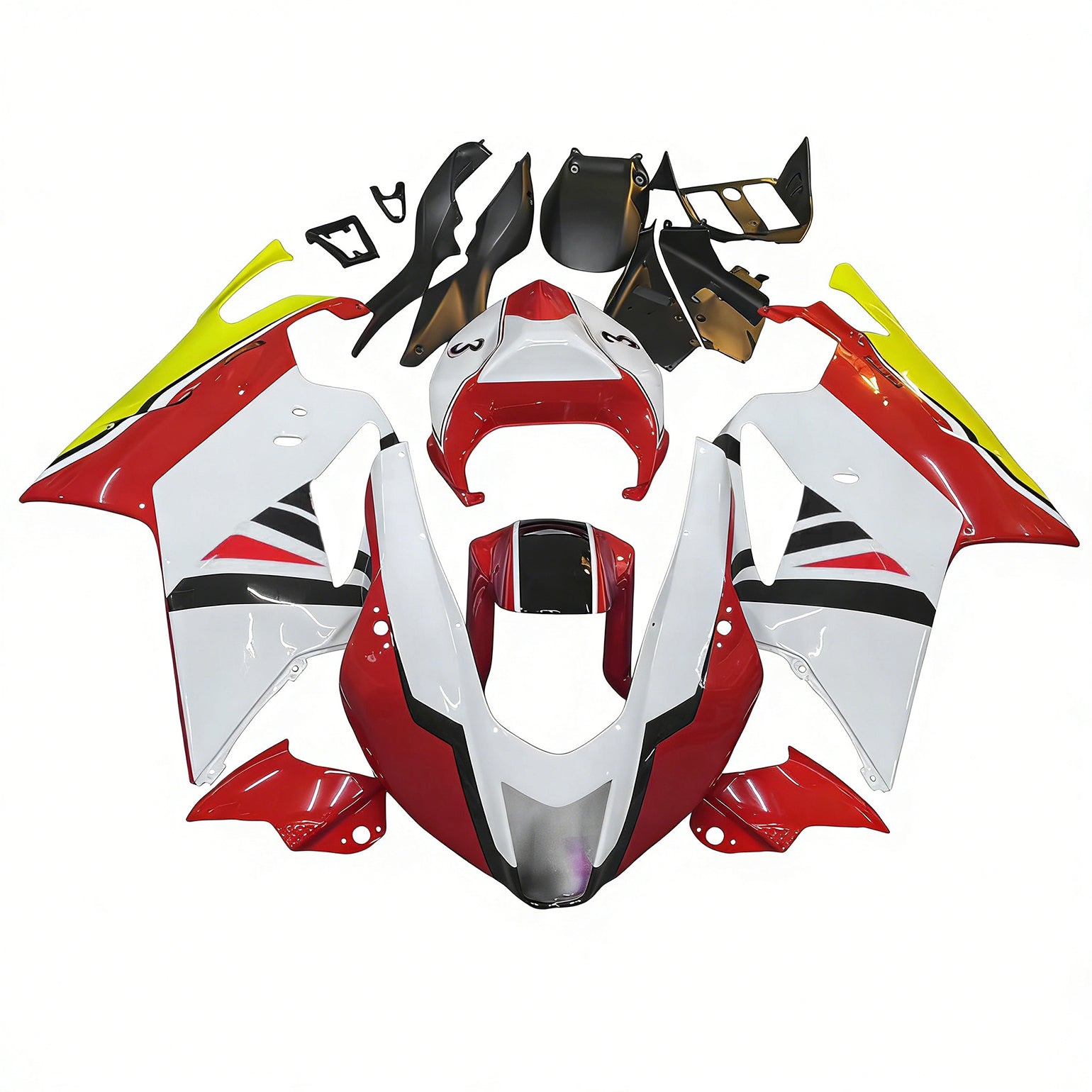 Amotopart Aprilia RSV1000 2003-2006 Fairing Kit Bodywork Plastic