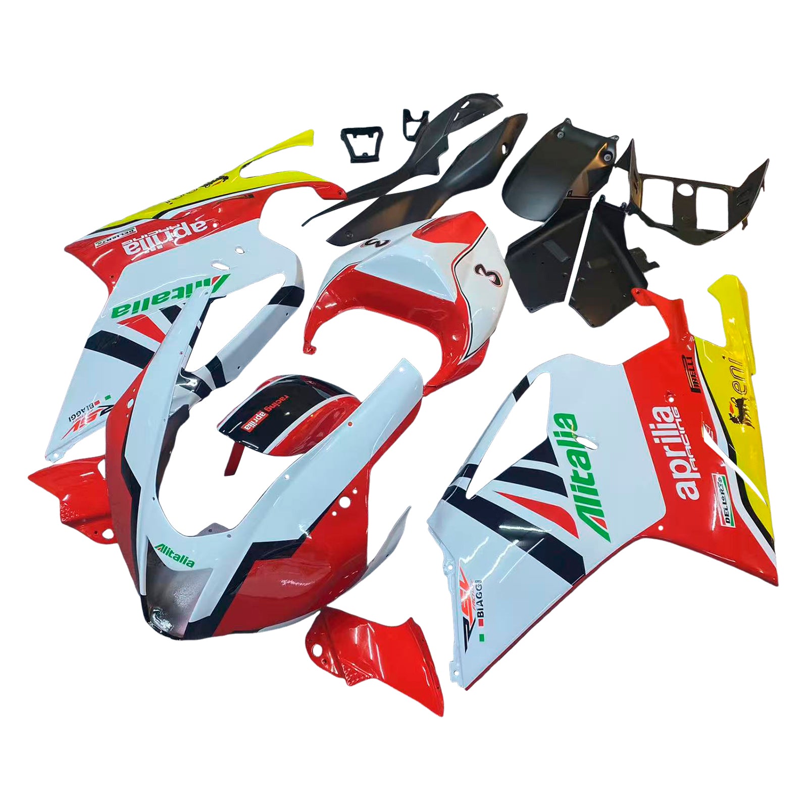 Amotopart Aprilia RSV1000 2003-2006 Fairing Kit Bodywork Plastic