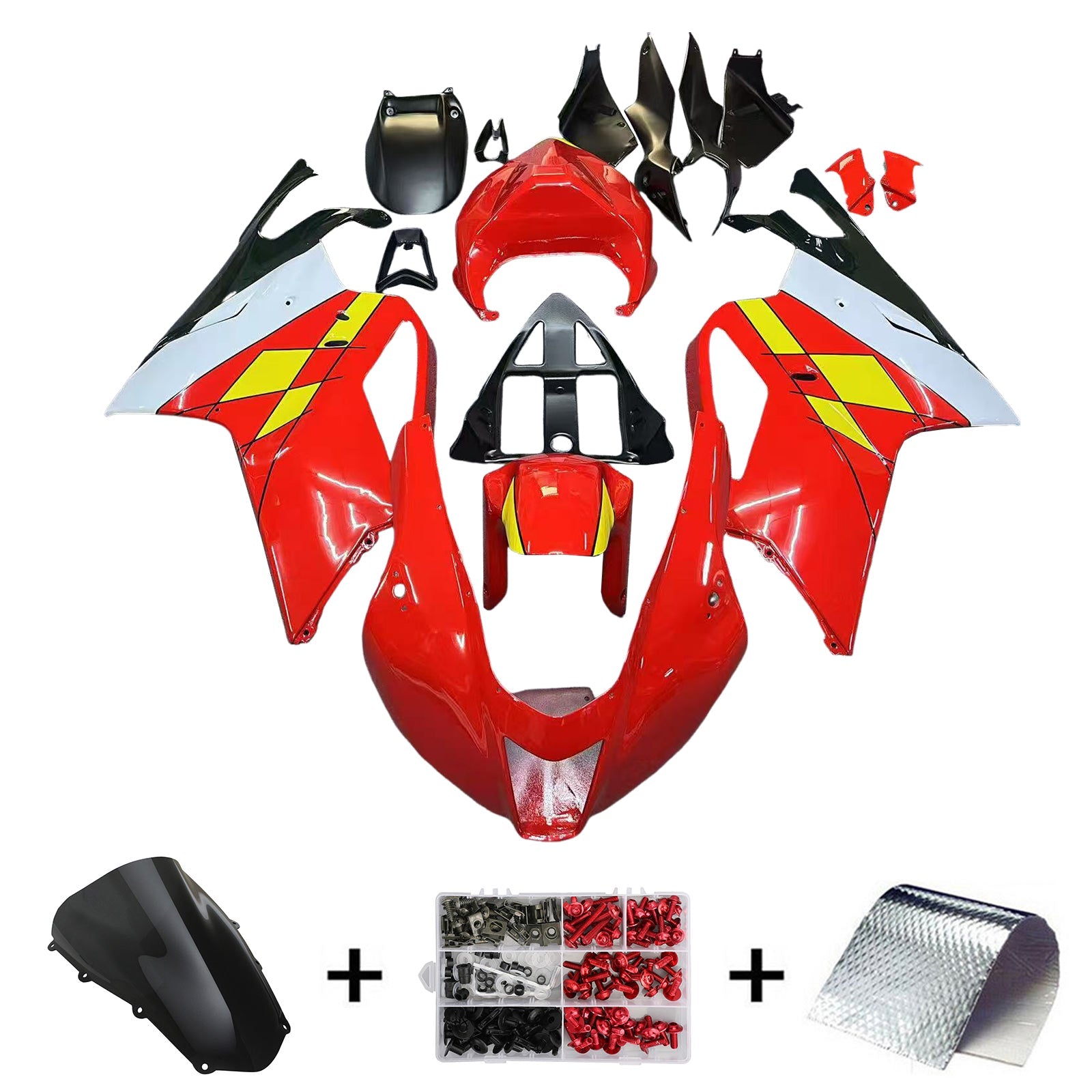 Amotopart Aprilia RSV1000 2003-2006 Fairing Kit Bodywork Plastic
