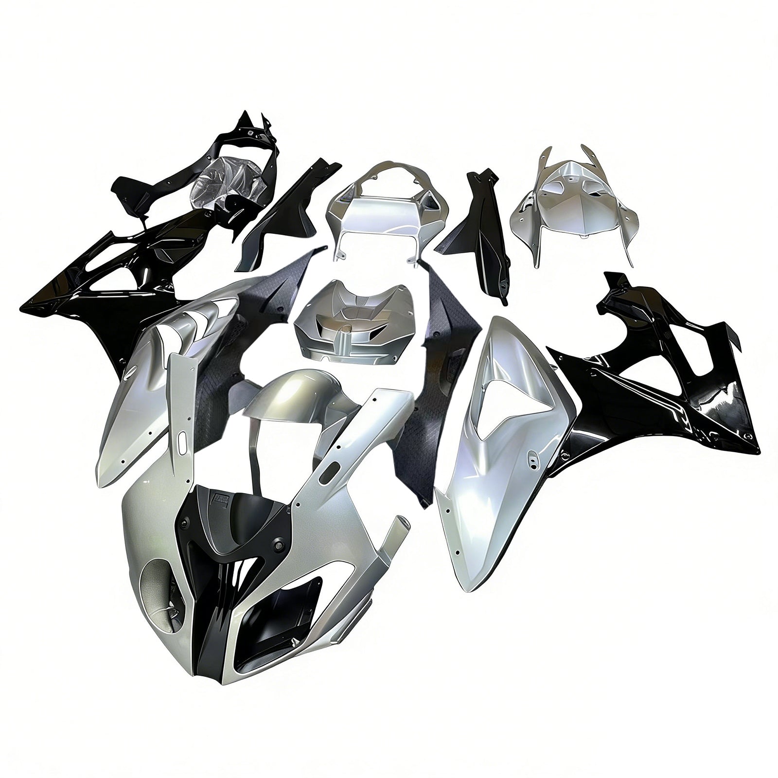 Carenados para BMW S1000RR 2009-2014 Mineral Silver Metallic BMW Generic