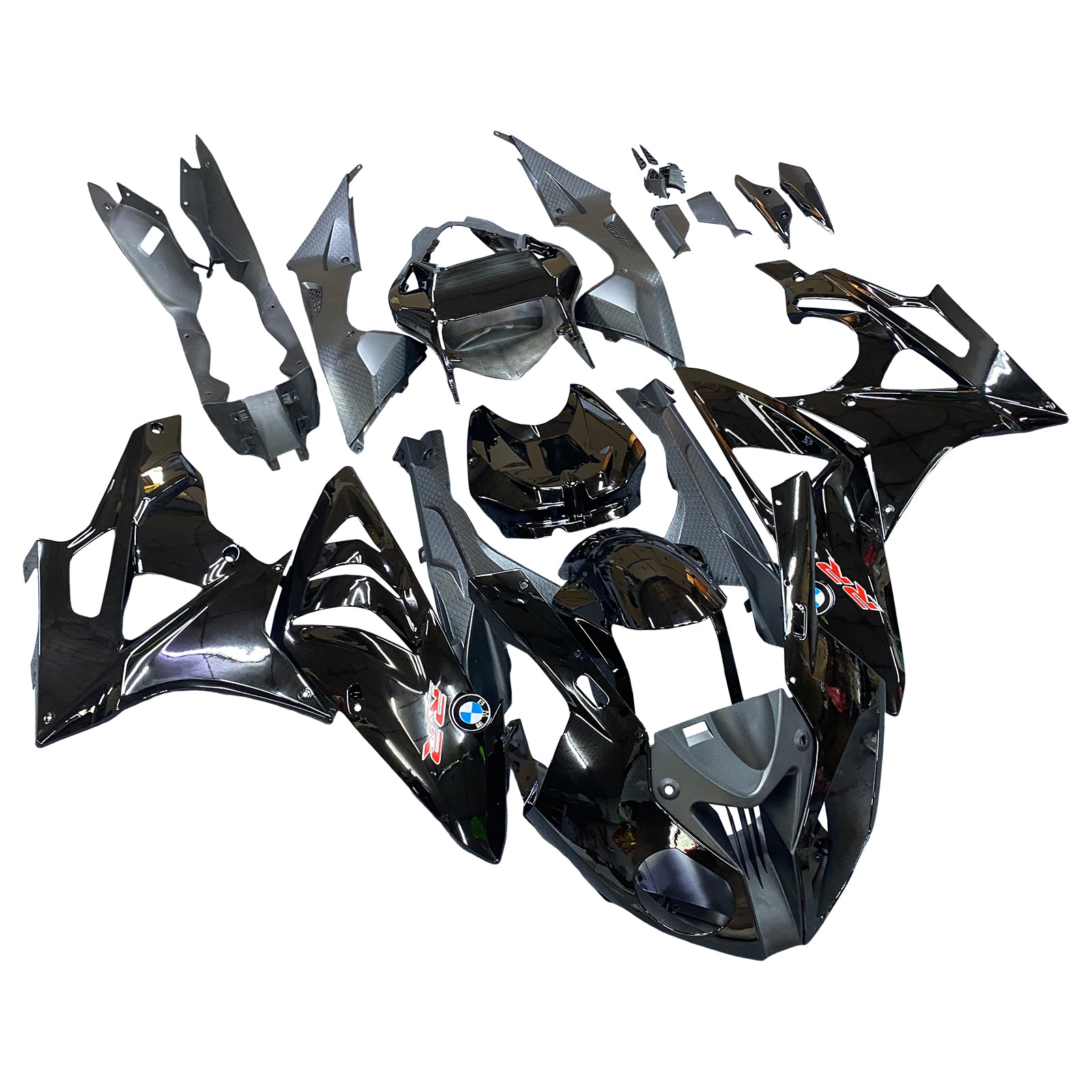 Fairings for 2009-2014 BMW S1000RR Black BMW  Generic