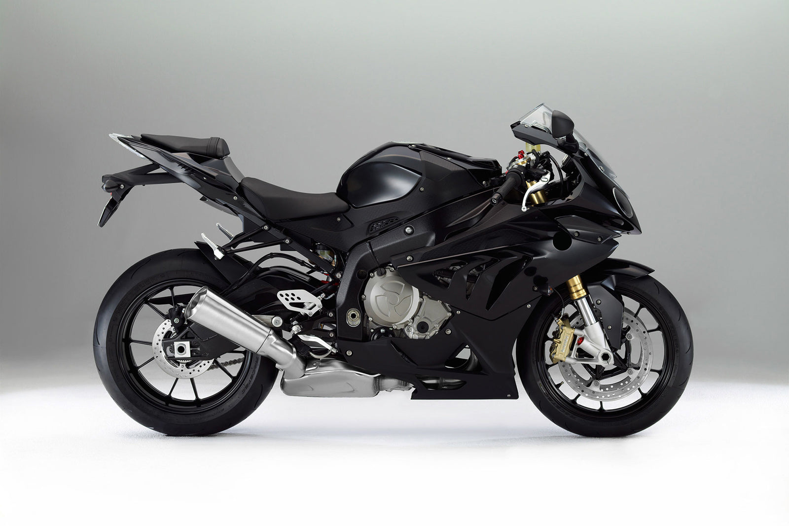 Fairings for 2009-2014 BMW S1000RR Black BMW  Generic