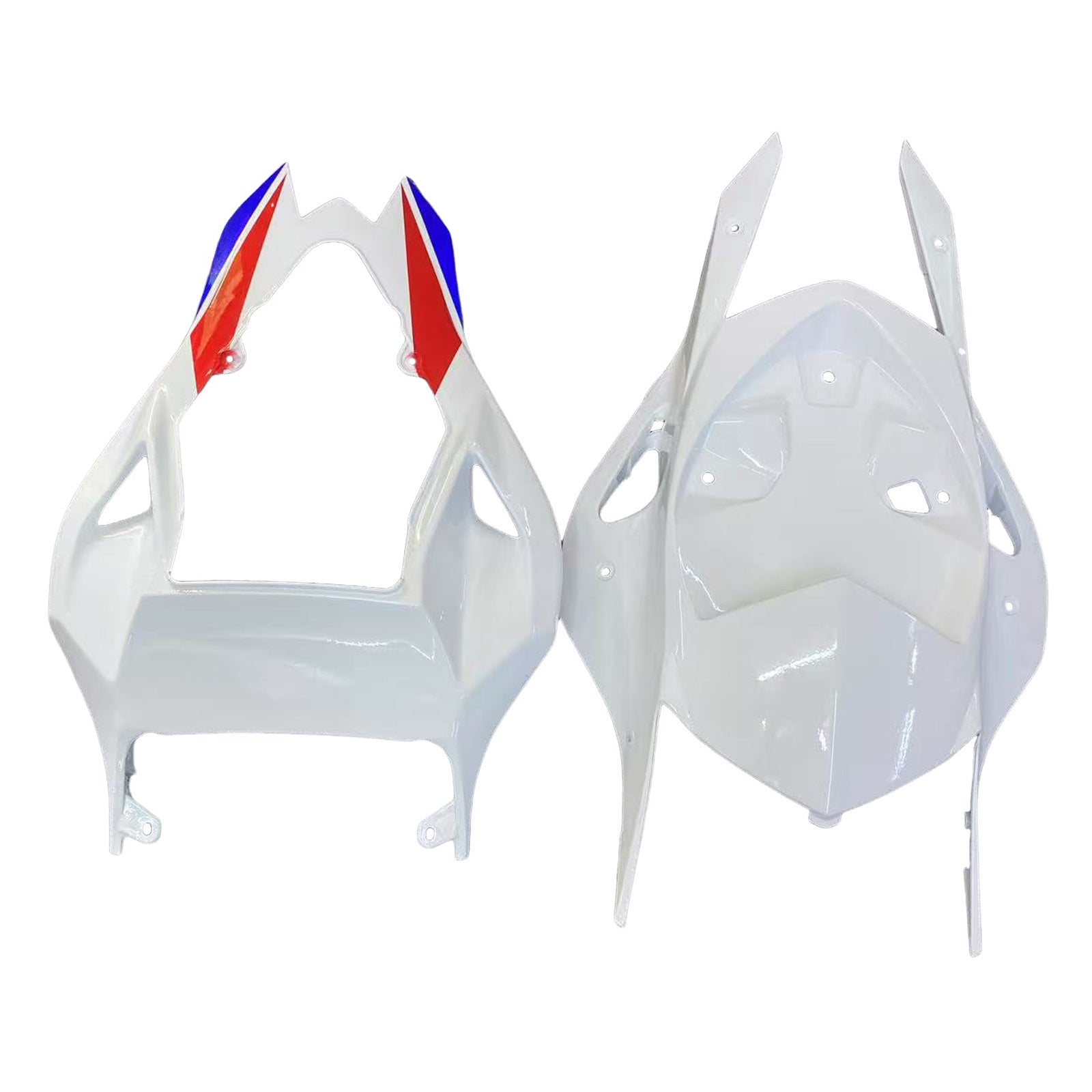 Fairings for 2009-2014 BMW S1000RR White Blue SRR  Generic