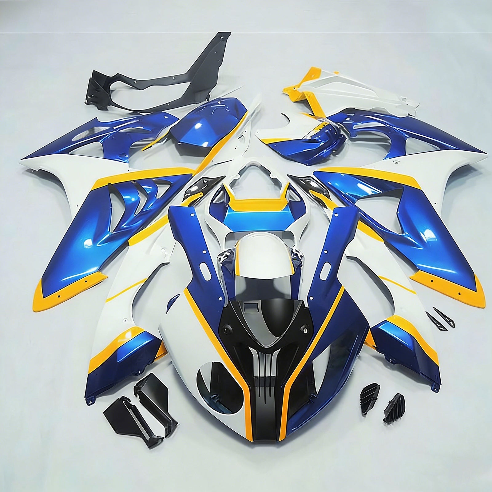Kit de carenado de inyección Carrocería Plástico ABS apto para BMW S1000RR 2009-2014 Genérico