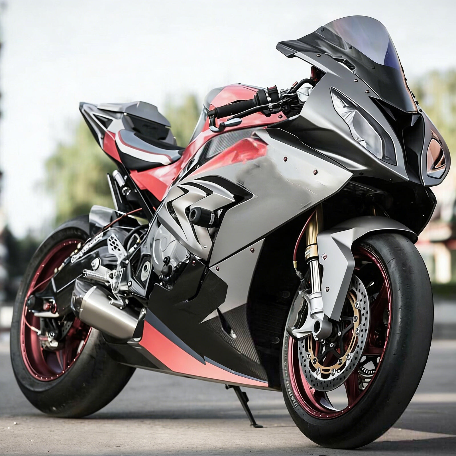 BMW S1000RR 2009-2014 제네릭용 플라스틱 ABS 주입 페어링 키트