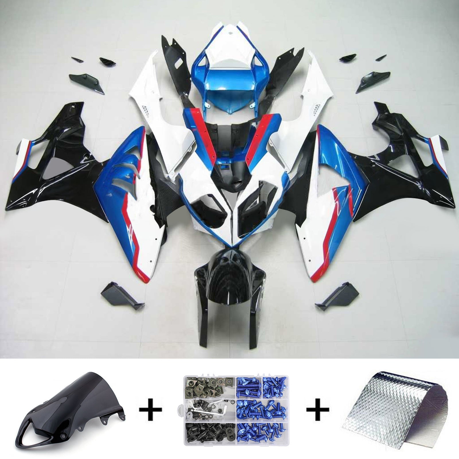 Fairing Kit For BMW S1000RR 2009-2014 Bodywork Plastic ABS Generic