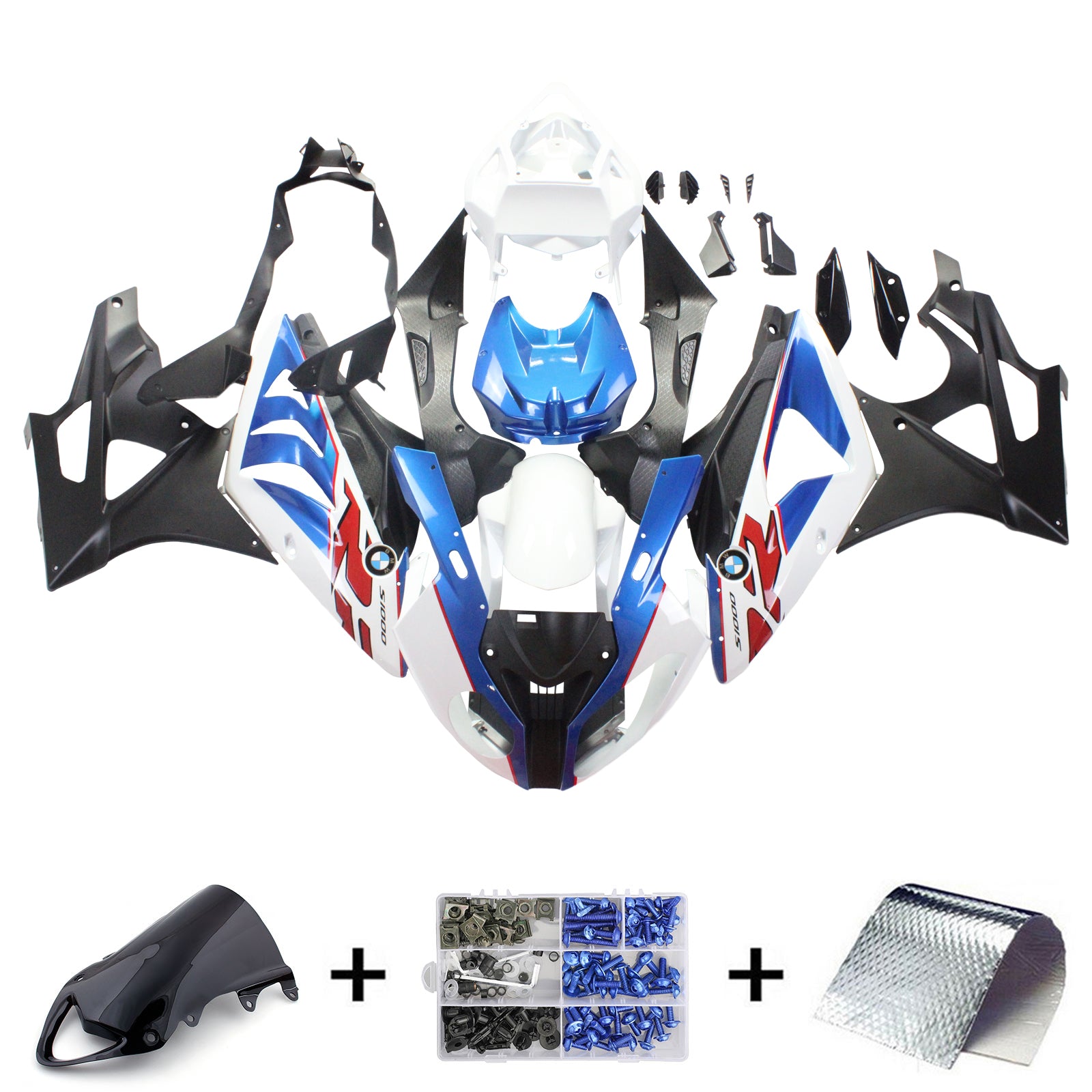 Fairing Kit For BMW S1000RR 2009-2014 Bodywork Plastic ABS Generic