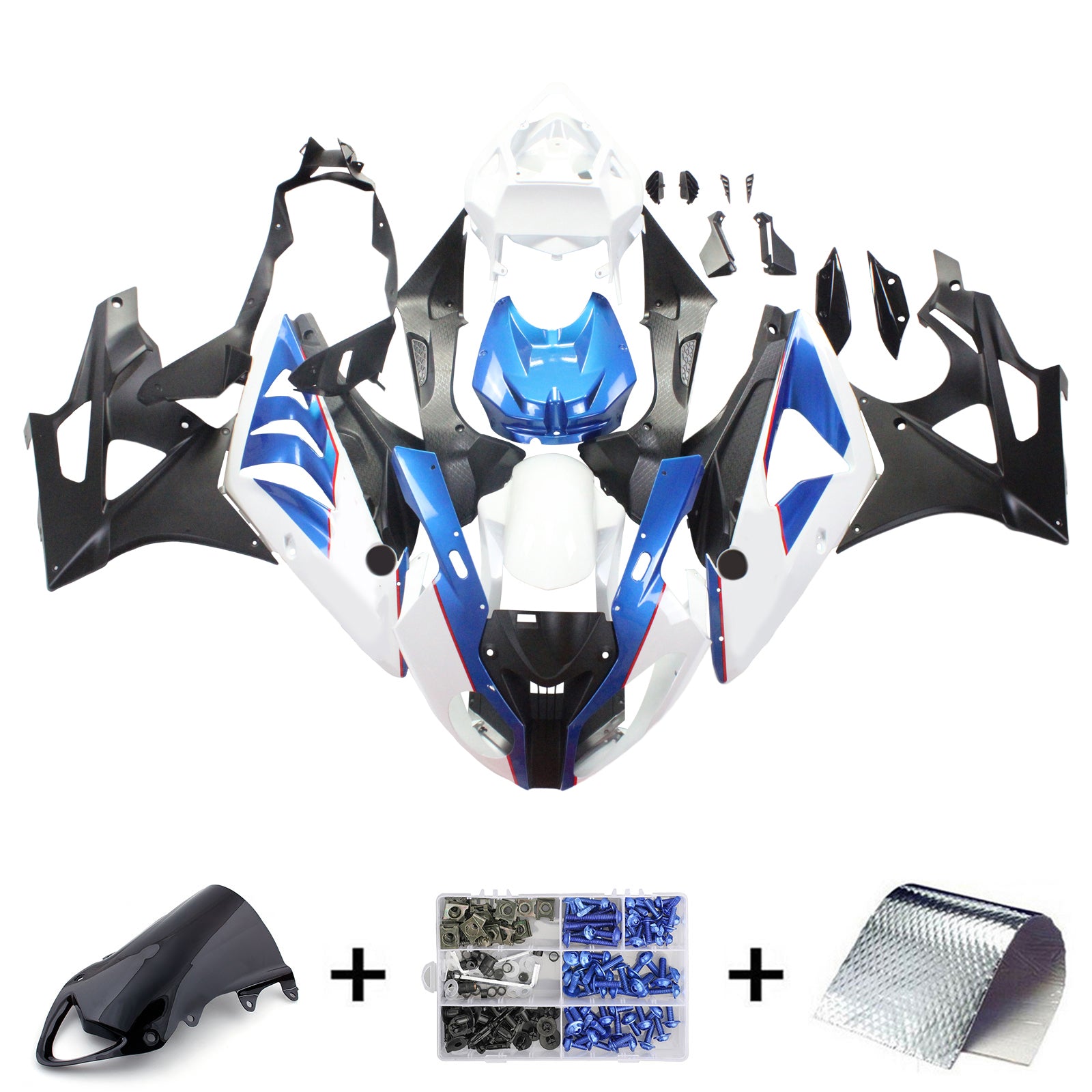 Fairing Kit For BMW S1000RR 2009-2014 Bodywork Plastic ABS Generic