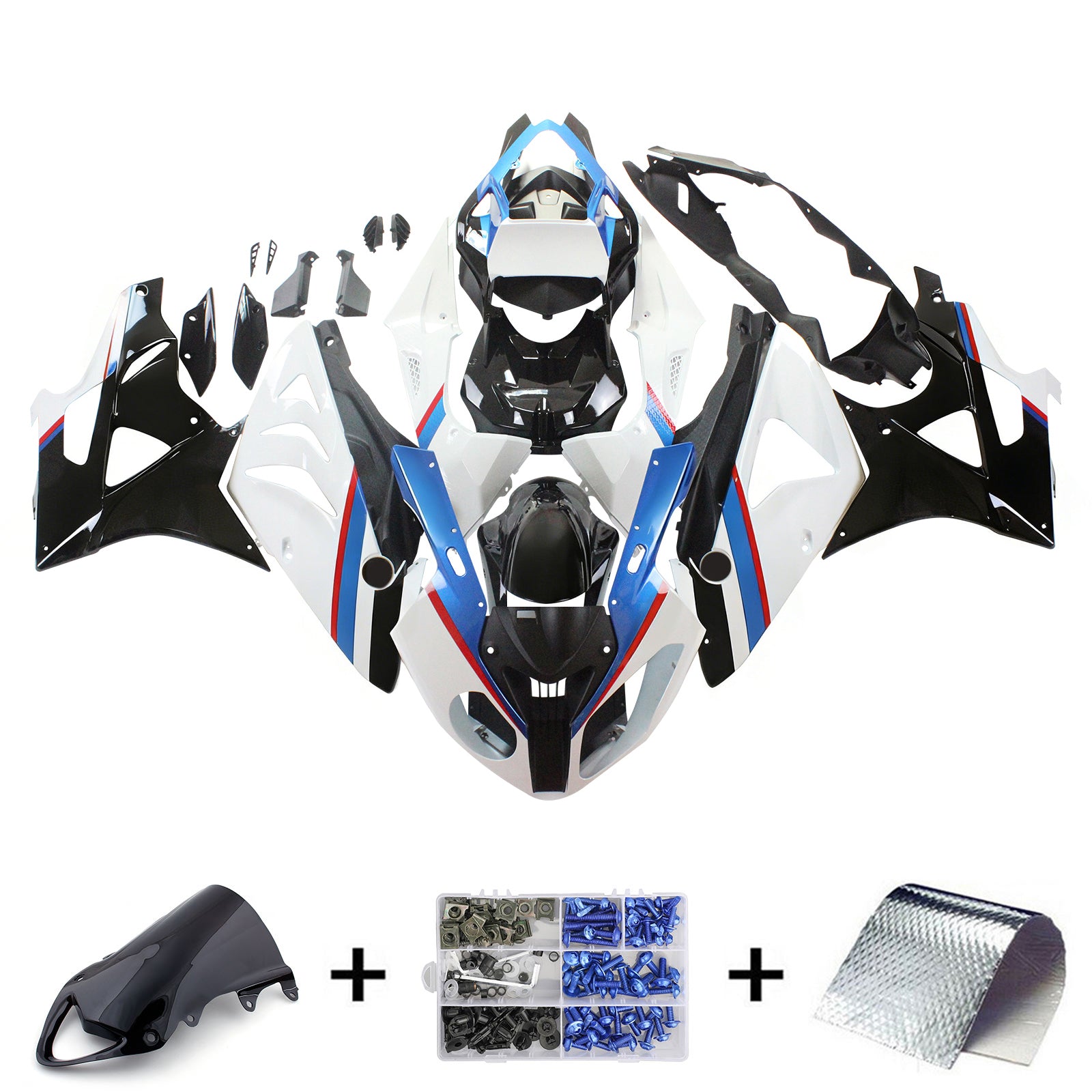 Fairing Kit For BMW S1000RR 2009-2014 Bodywork Plastic ABS Generic
