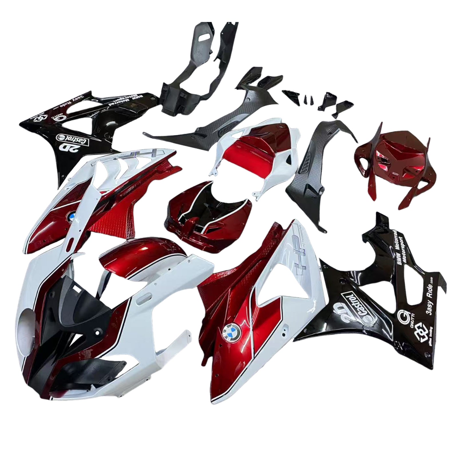 Amotopart BMW S1000RR 2009-2014 Fairing Kit Bodywork Plastic ABS