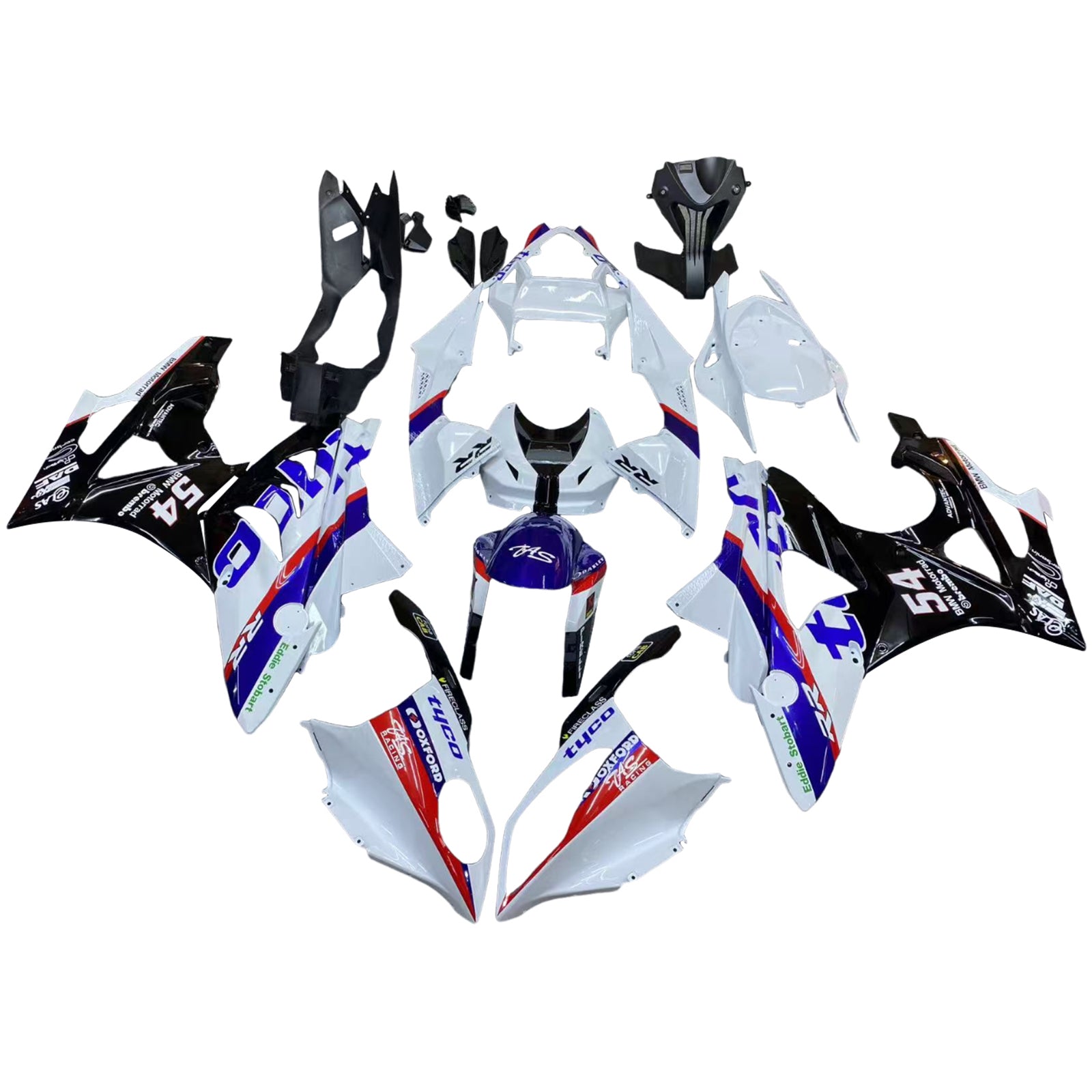 BMW S1000RR 2009-2014 Fairing Kit Bodywork Plastic ABS