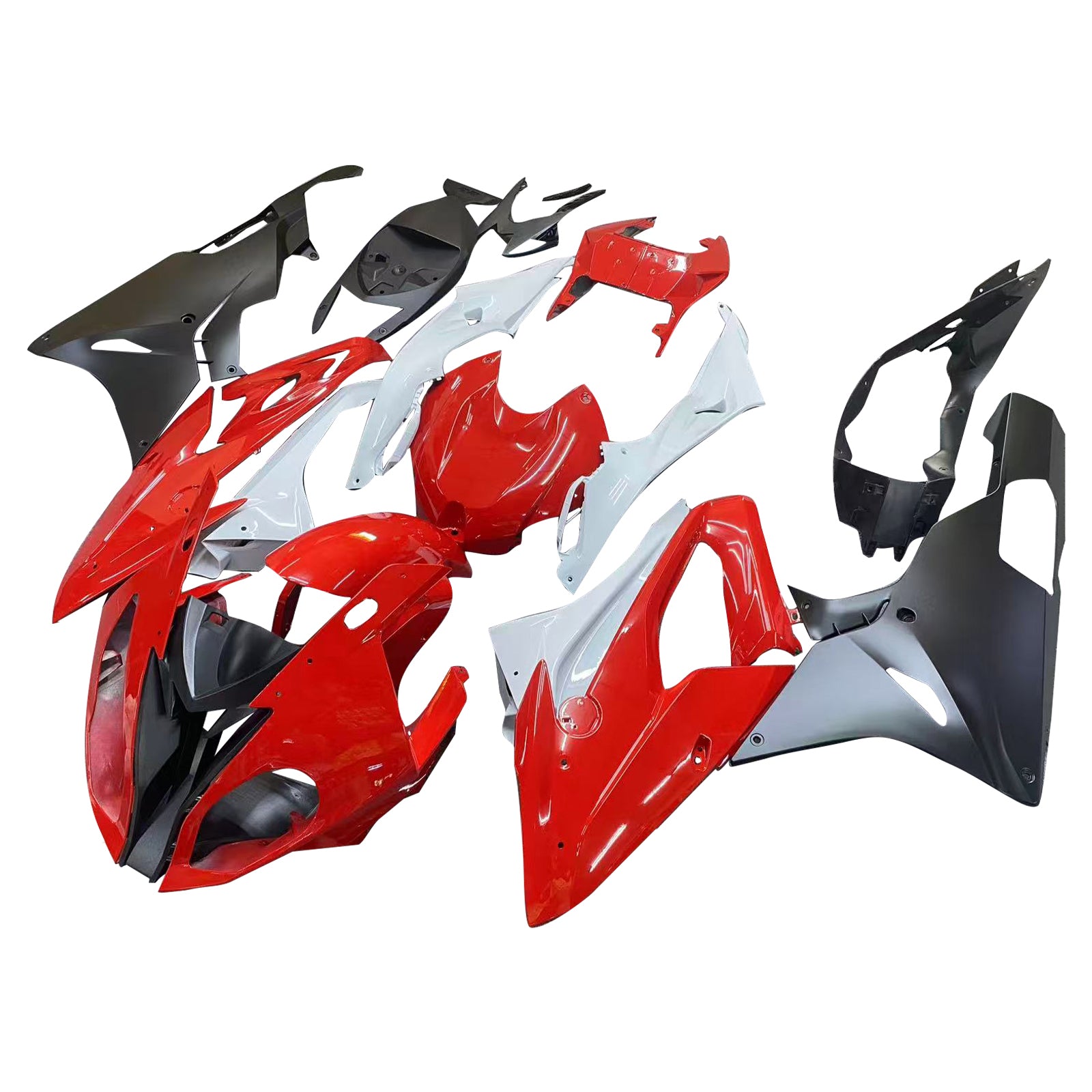 Injection Fairing Kit Bodywork Plastic ABS fit For BMW S1000RR 2015-2016 Generic