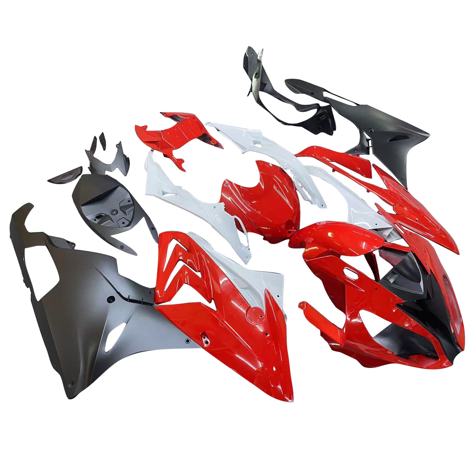 Injection Fairing Kit Bodywork Plastic ABS fit For BMW S1000RR 2015-2016 Generic
